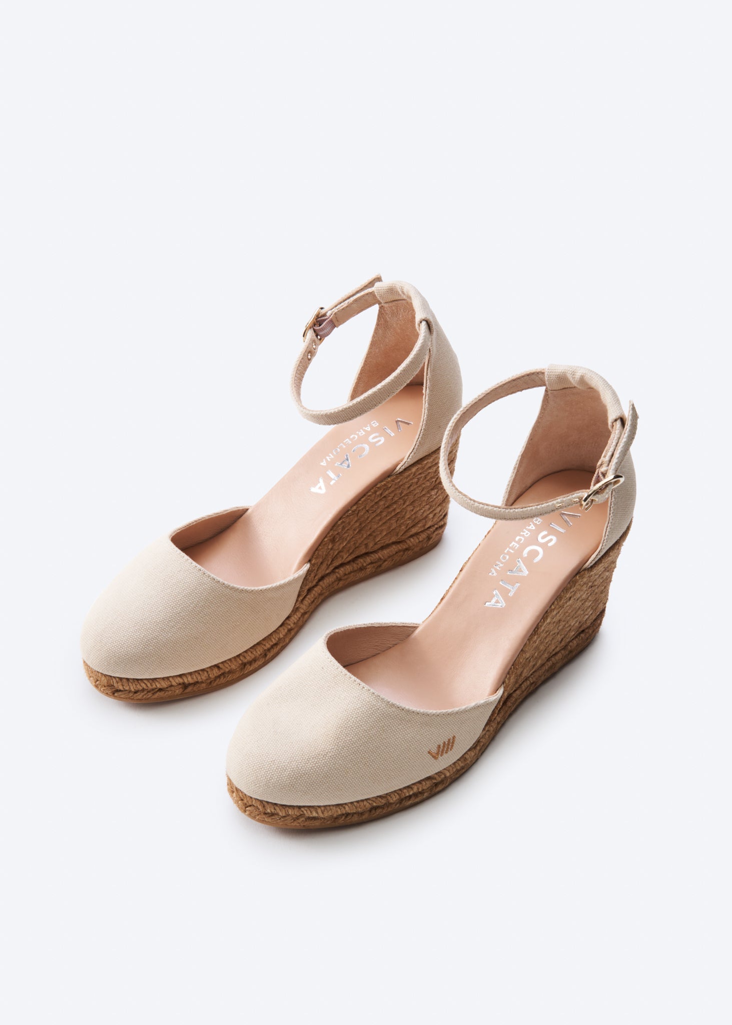 Buy Estartit Canvas Espadrille Wedges by Viscata