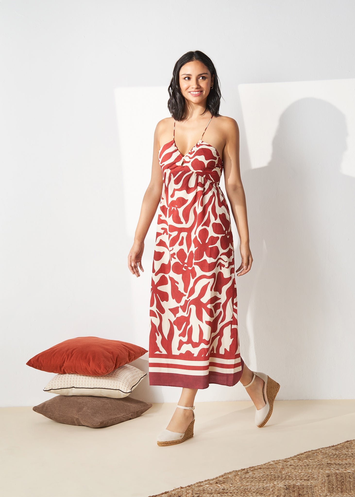 Buy Estartit Canvas Espadrille Wedges by Viscata