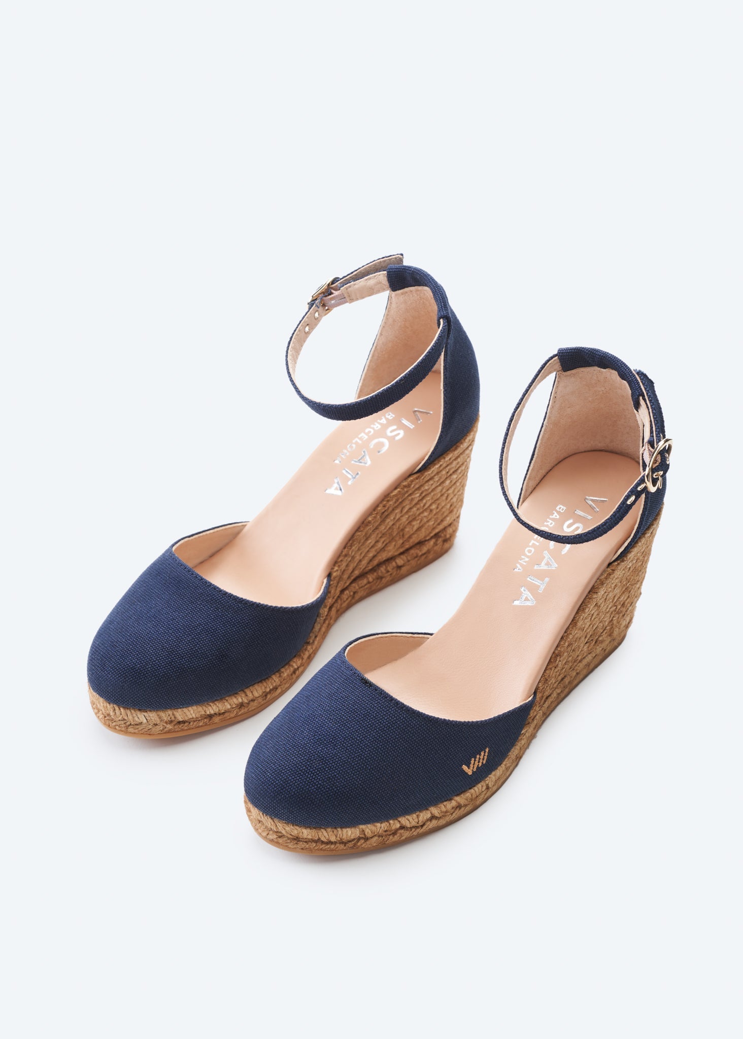 Buy Estartit Canvas Espadrille Wedges by Viscata