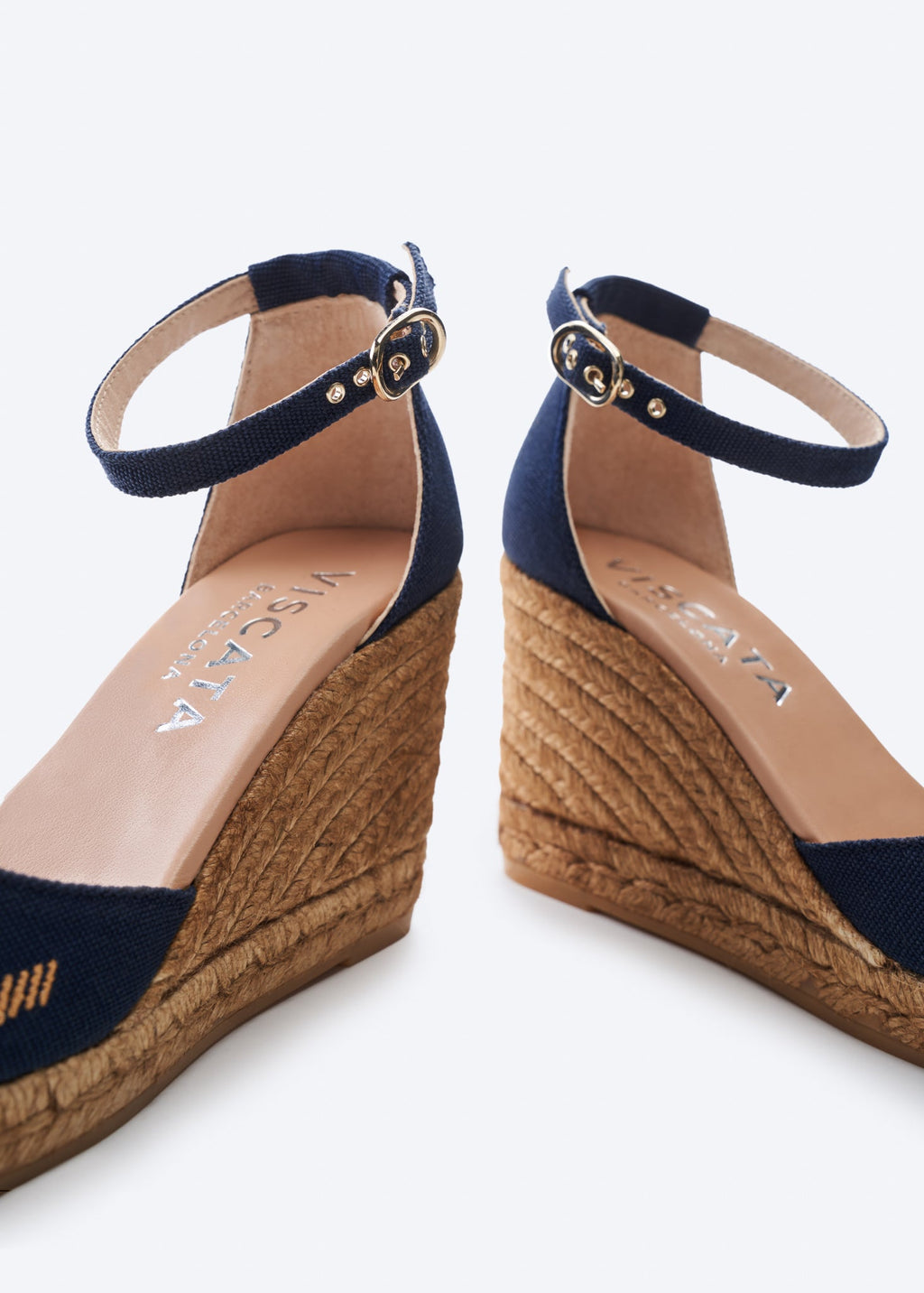 Buy Estartit Canvas Espadrille Wedges by Viscata