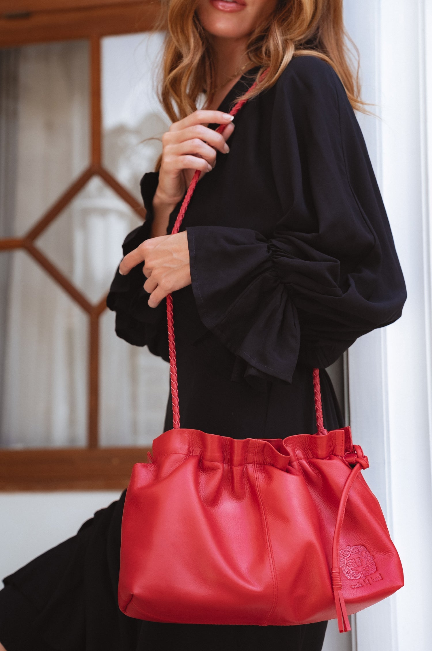 Buy Etoile Crossbody Leather Clutch Bag by Bali ELF