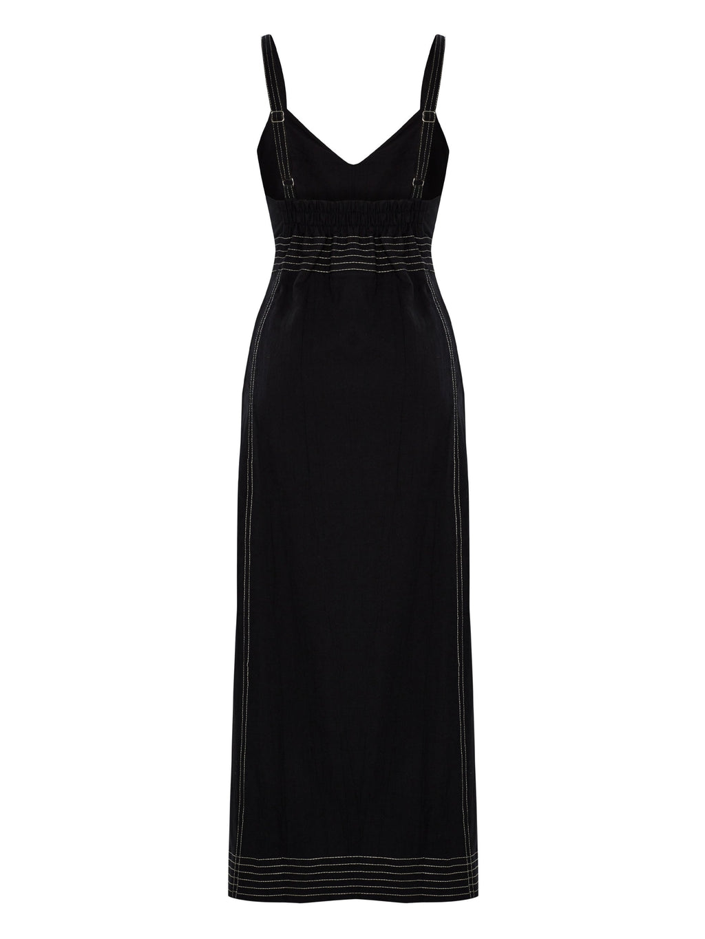 Buy Eva Maxi Dress - Black by The Handloom