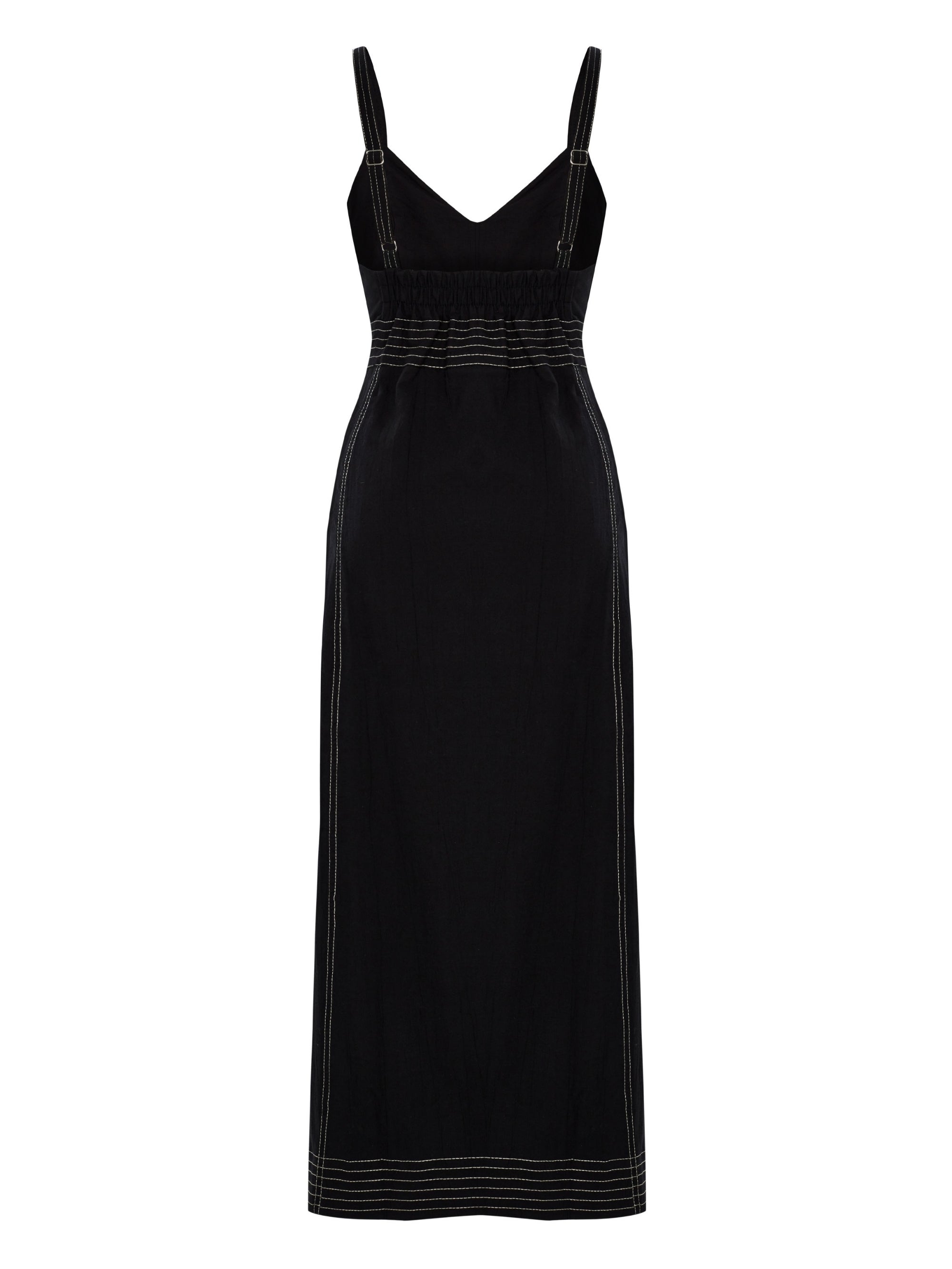 Buy Eva Maxi Dress - Black by The Handloom