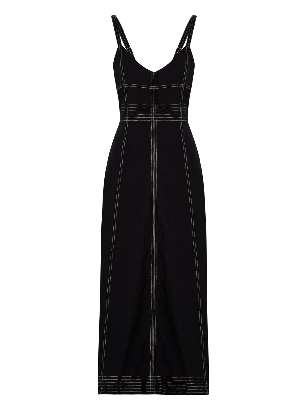 Buy Eva Maxi Dress - Black by The Handloom