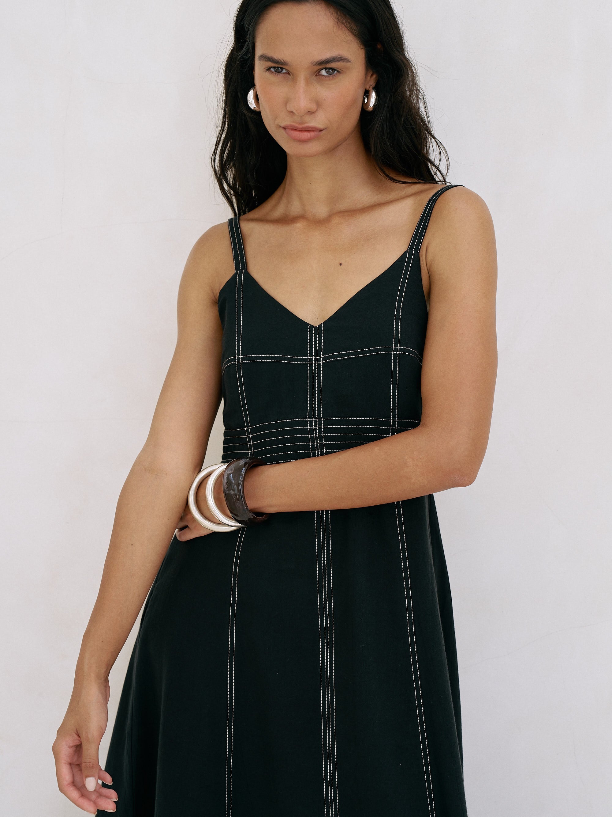 Eva Maxi Dress - Black