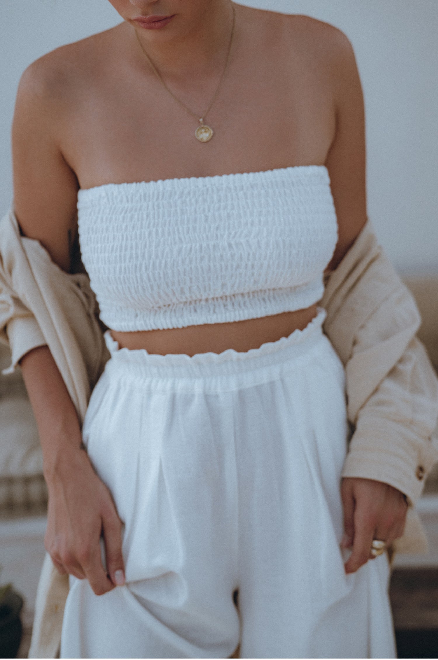 Fenzi Smocked Top