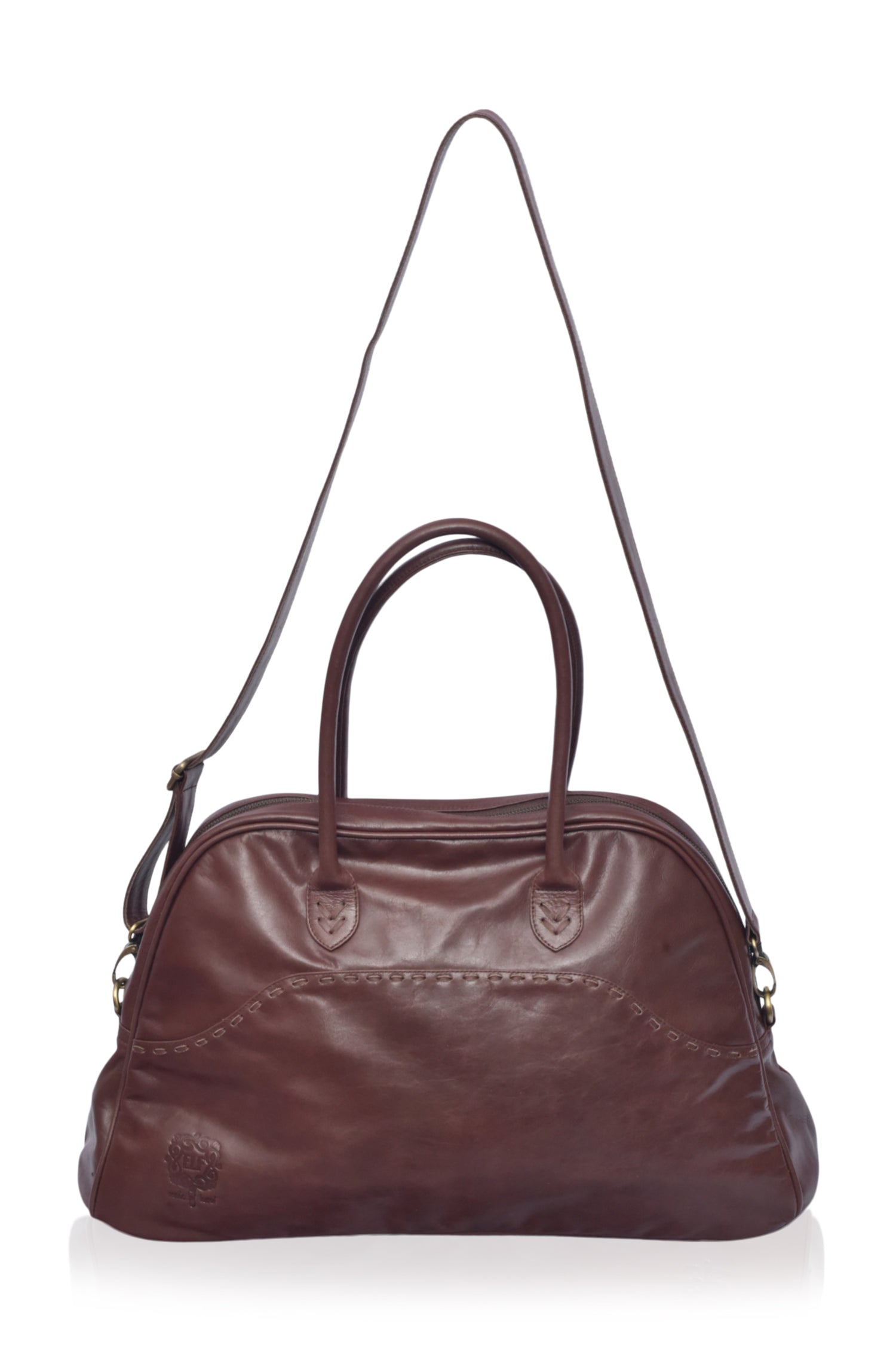 Buy Figaro Leather Weekend Bag by Bali ELF