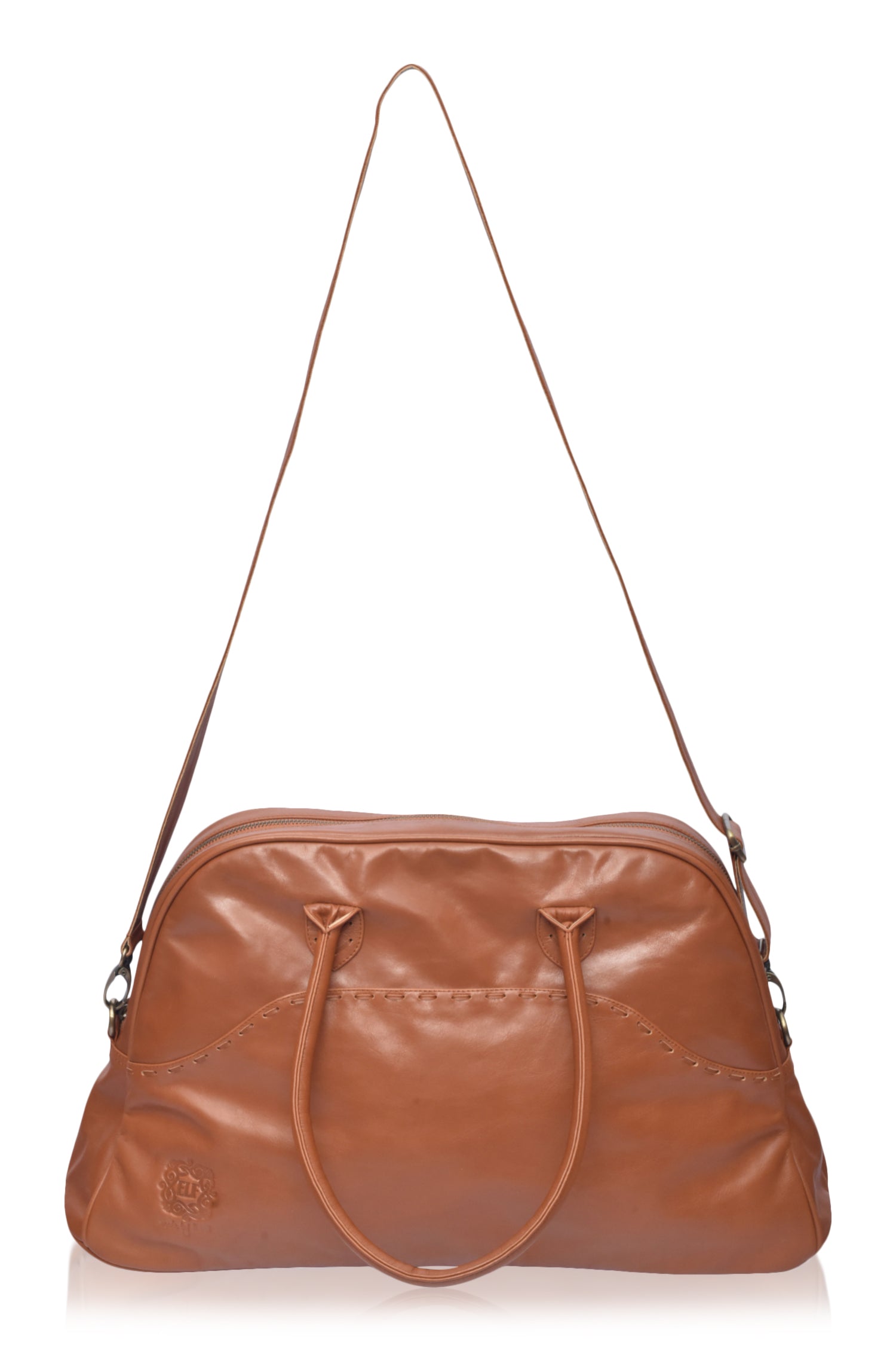 Buy Figaro Leather Weekend Bag by Bali ELF