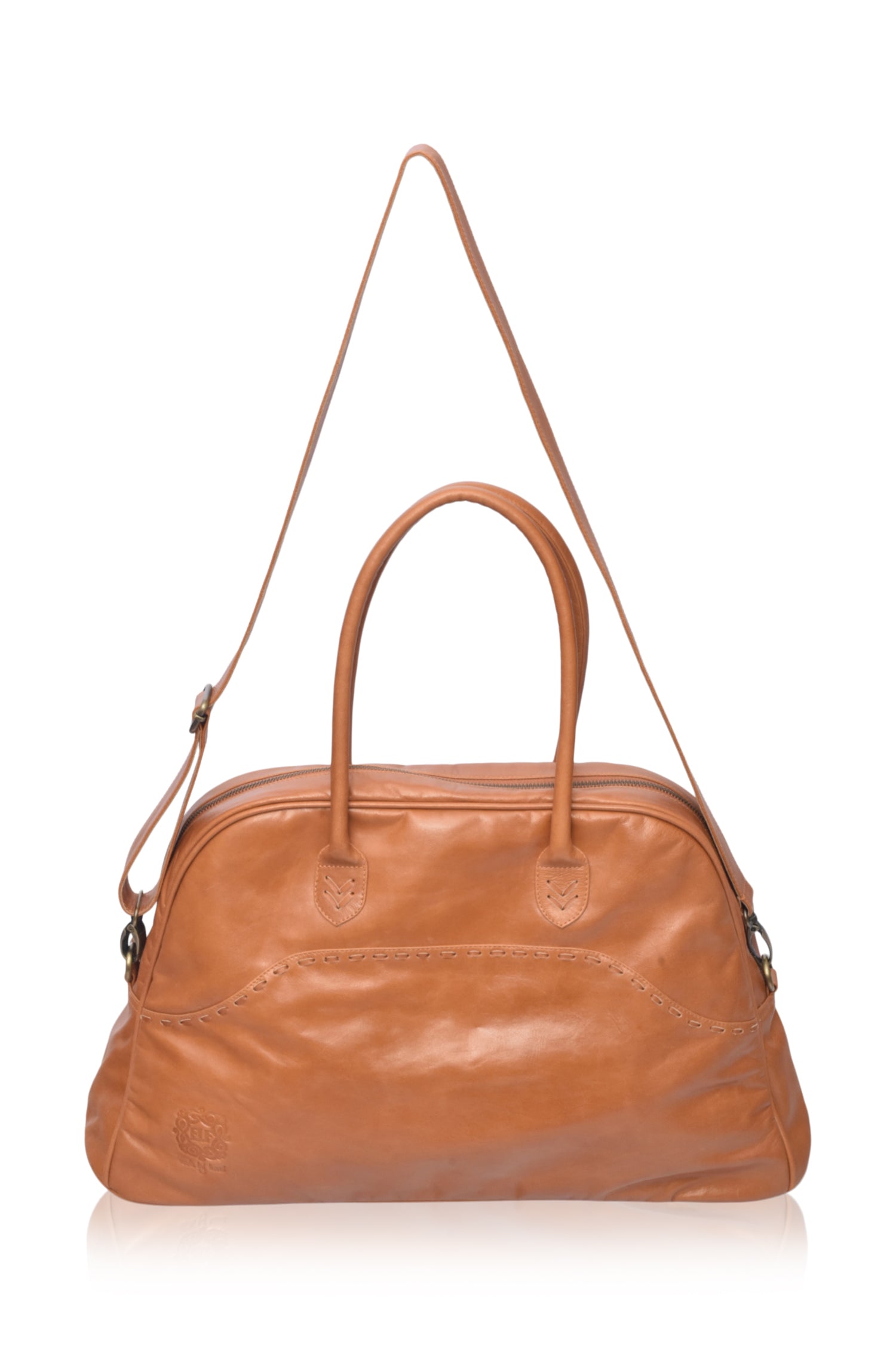 Buy Figaro Leather Weekend Bag by Bali ELF