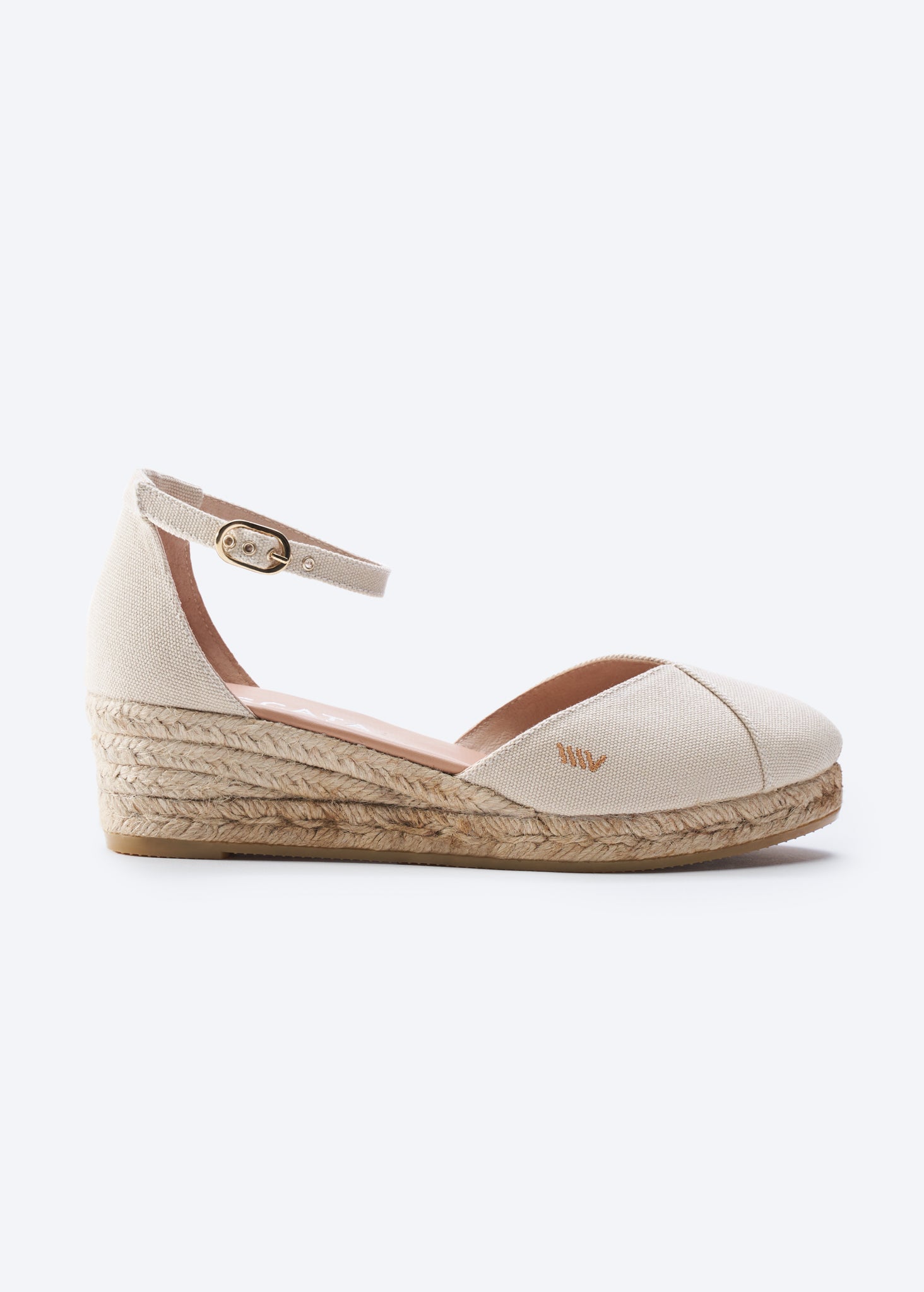 Buy Formiga Canvas Espadrille Wedges by Viscata
