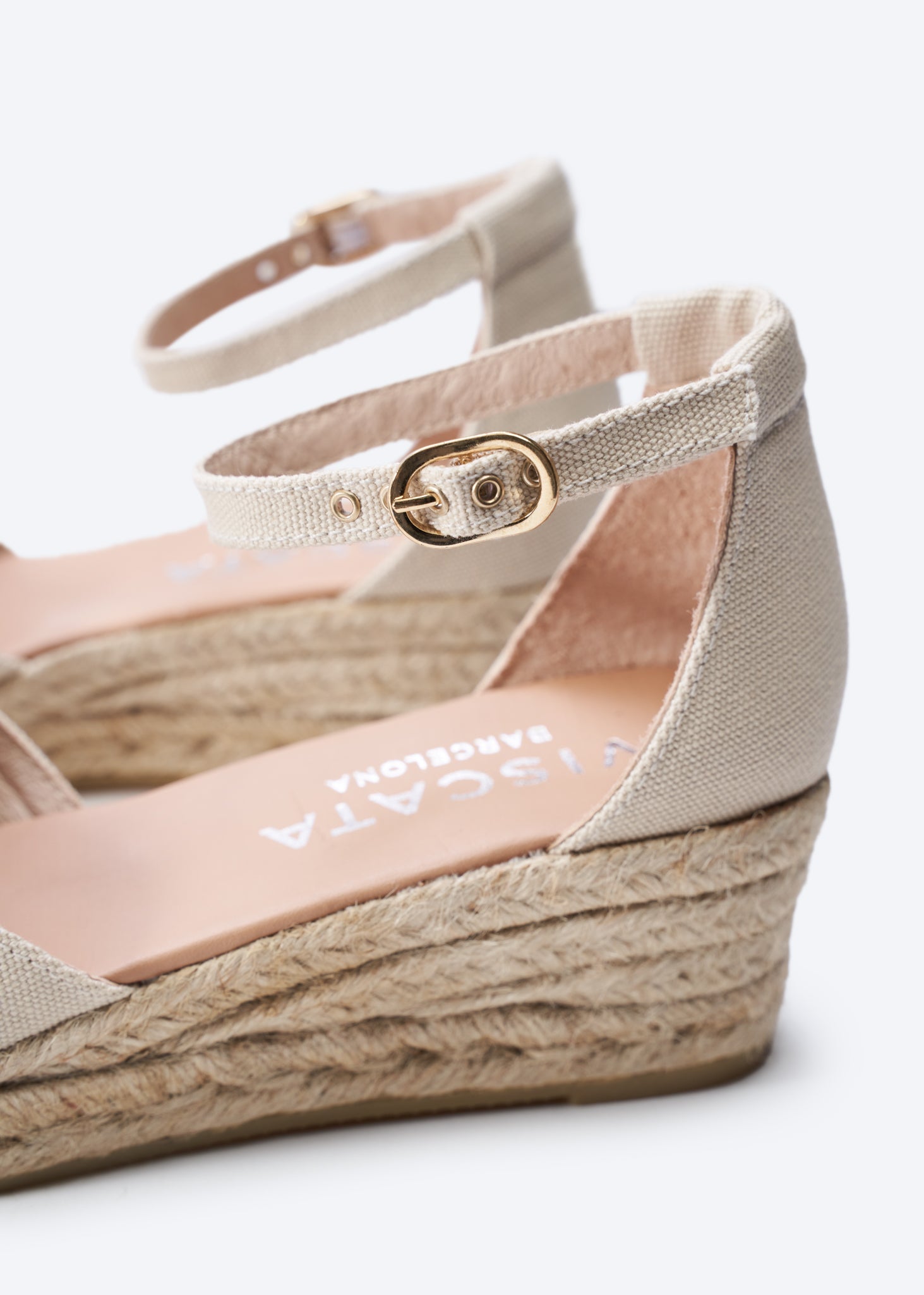 Buy Formiga Canvas Espadrille Wedges by Viscata