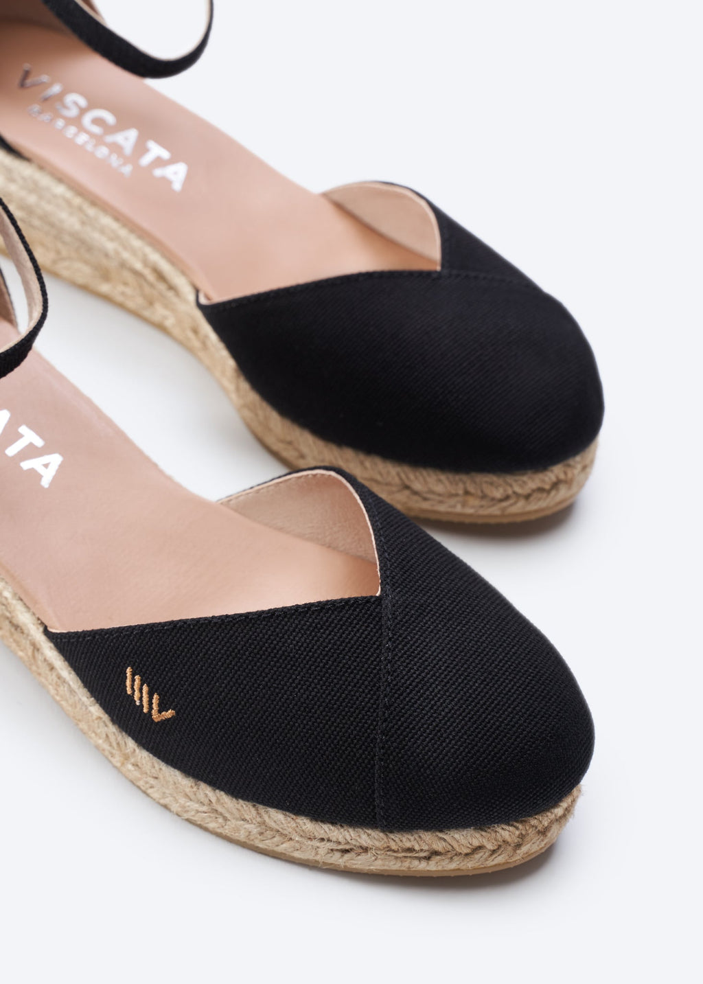 Buy Formiga Canvas Espadrille Wedges by Viscata