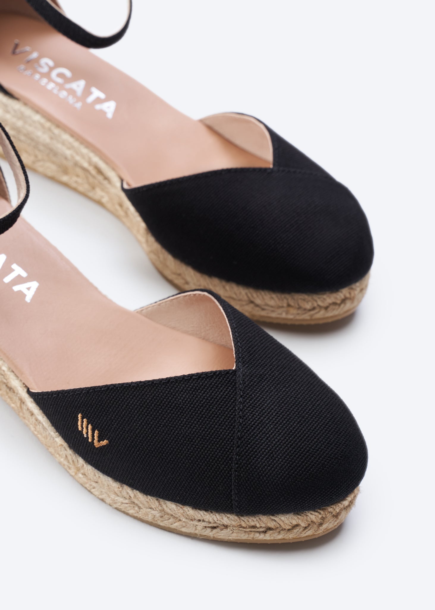 Buy Formiga Canvas Espadrille Wedges by Viscata