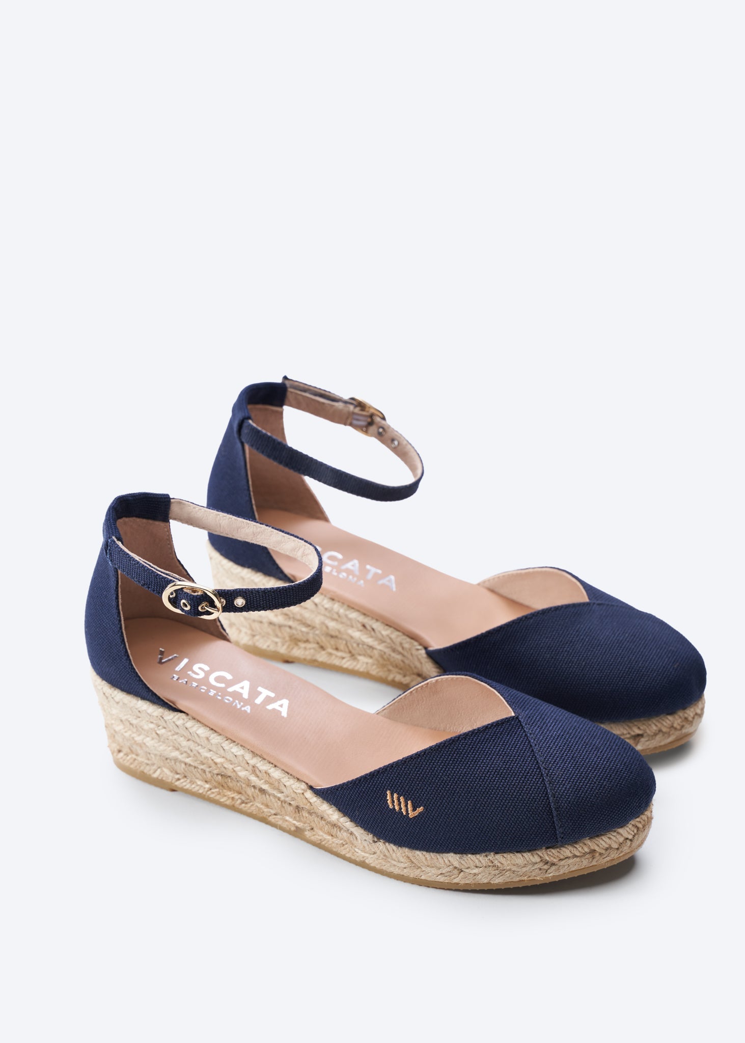 Buy Formiga Canvas Espadrille Wedges by Viscata