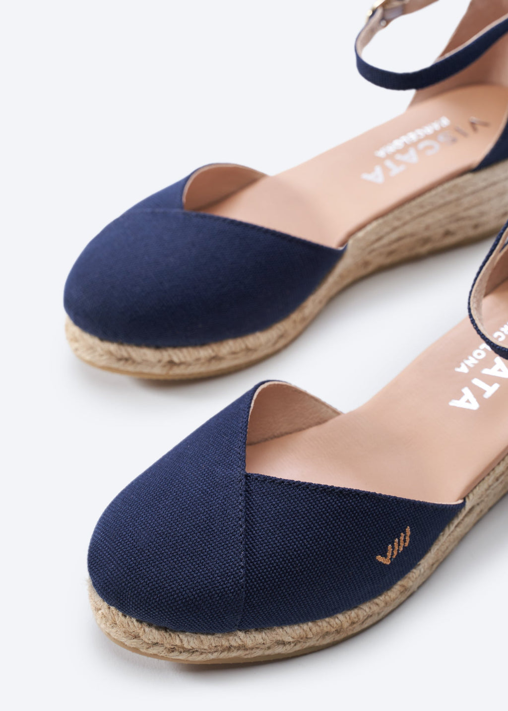 Buy Formiga Canvas Espadrille Wedges by Viscata