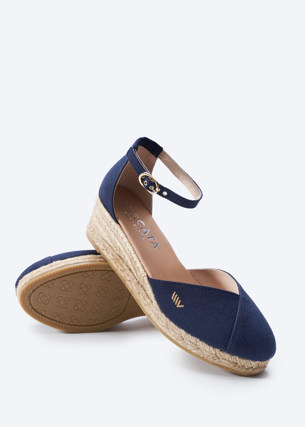 Buy Formiga Canvas Espadrille Wedges by Viscata