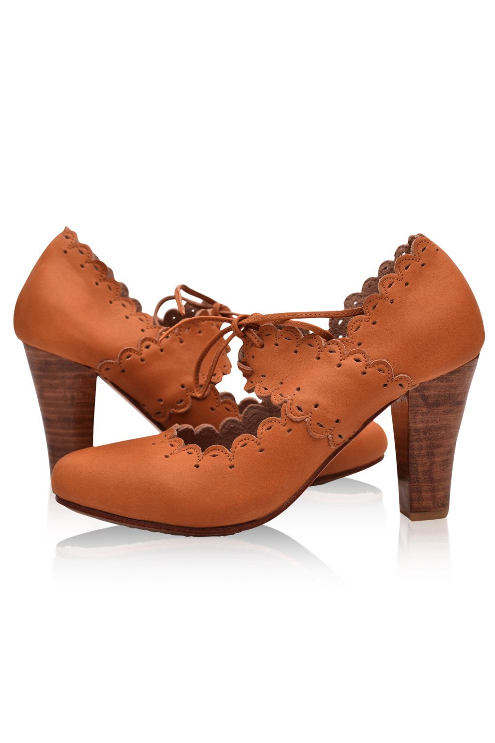 Buy Paradise Bird Leather Heels by Bali ELF