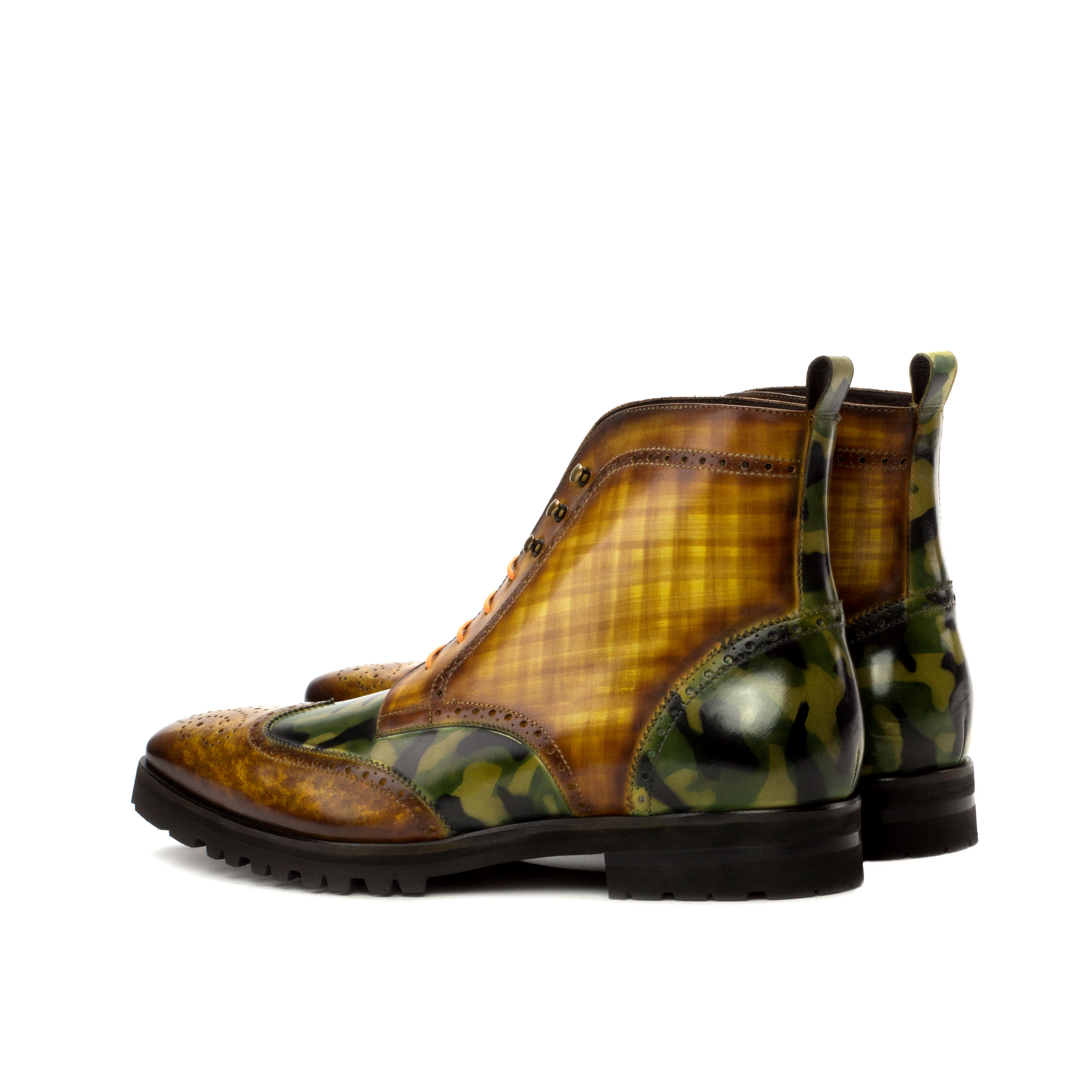 Goodlife Military Brogue Boots