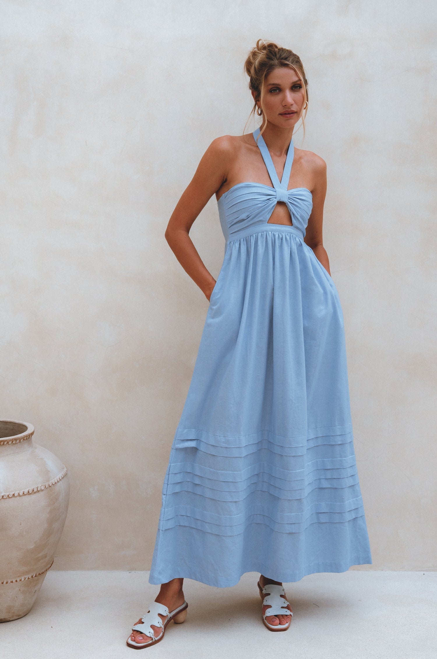 Buy Ibiza Round Heel Mules by Bali ELF