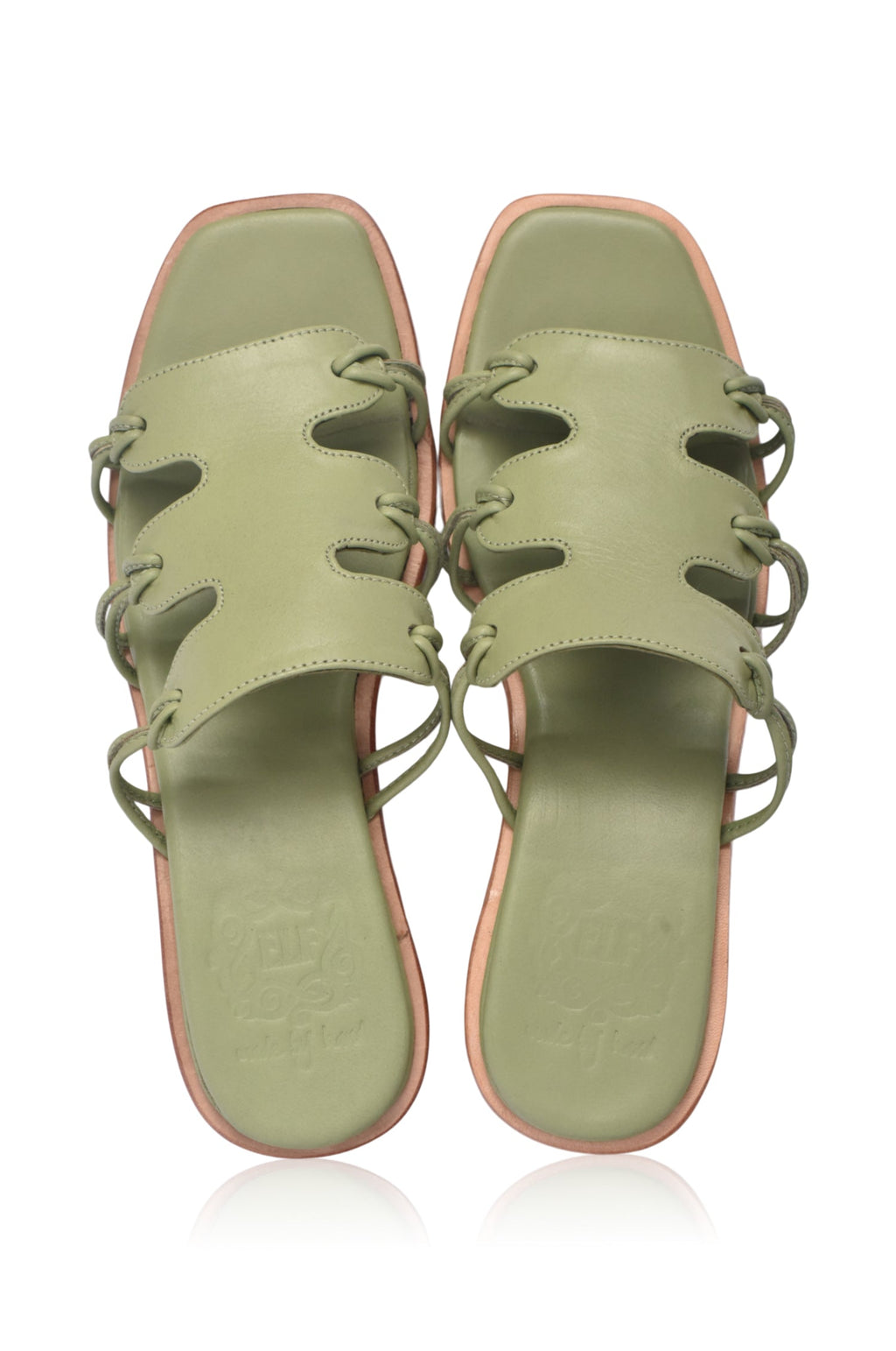 Buy Ibiza Round Heel Mules by Bali ELF