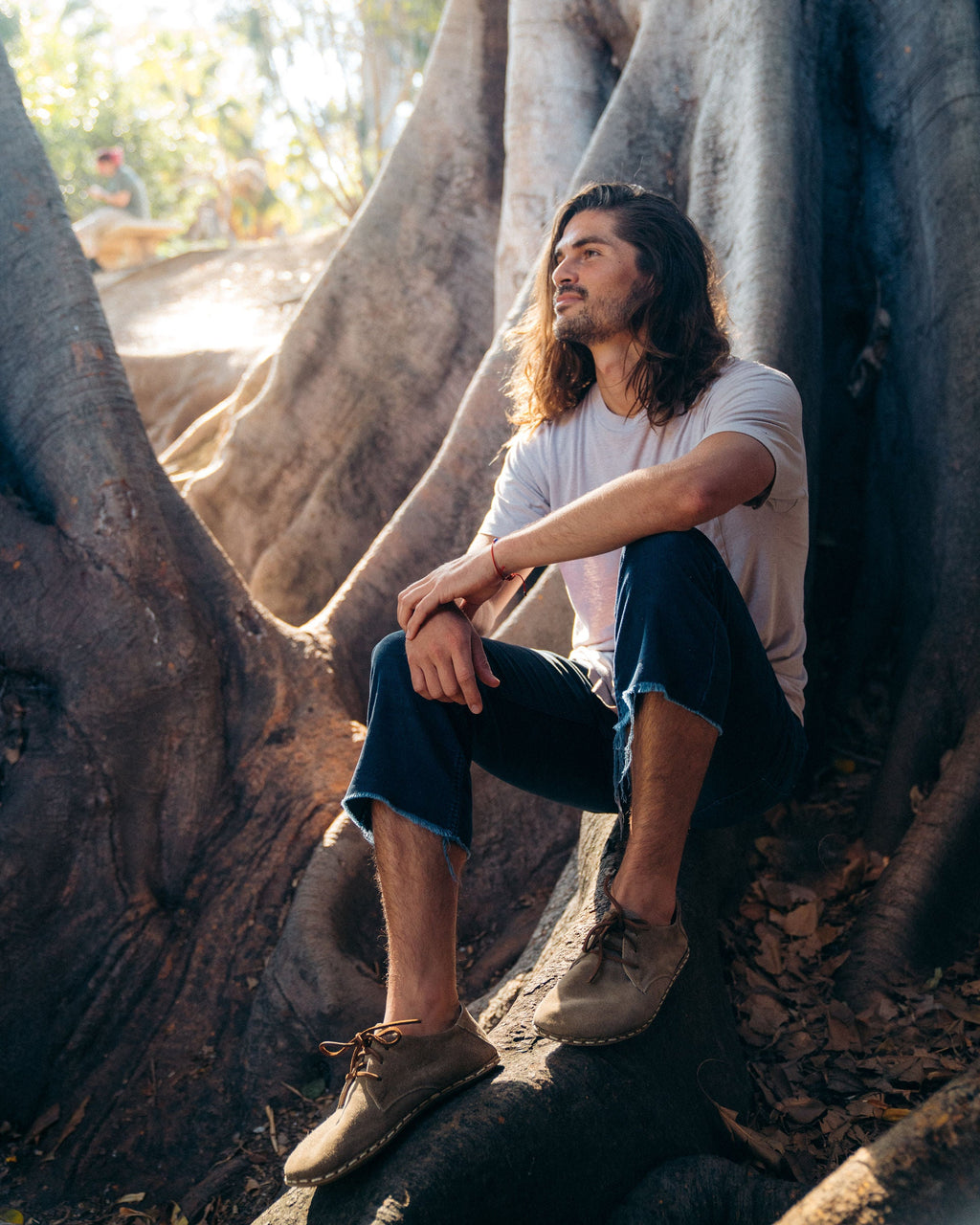 Buy Men's Barefoot Grounding Lace Up Shoe / Earth by Raum