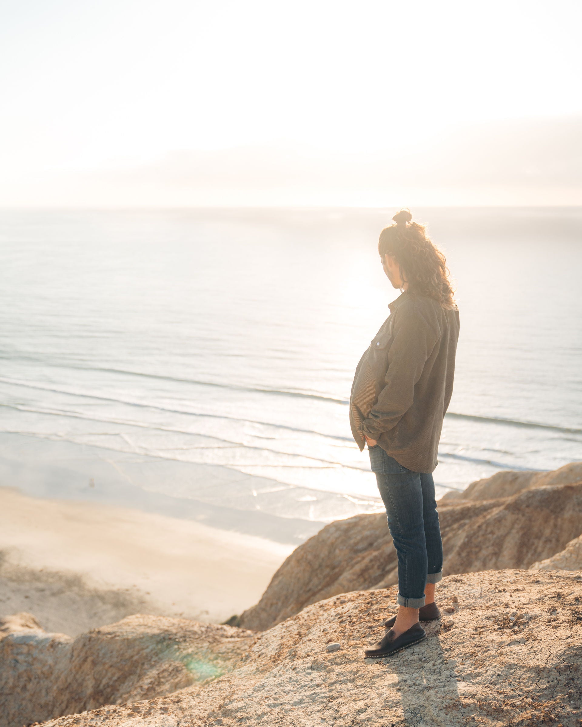 Buy Men's Barefoot Grounding Slip-on Shoes / Coffee by Raum