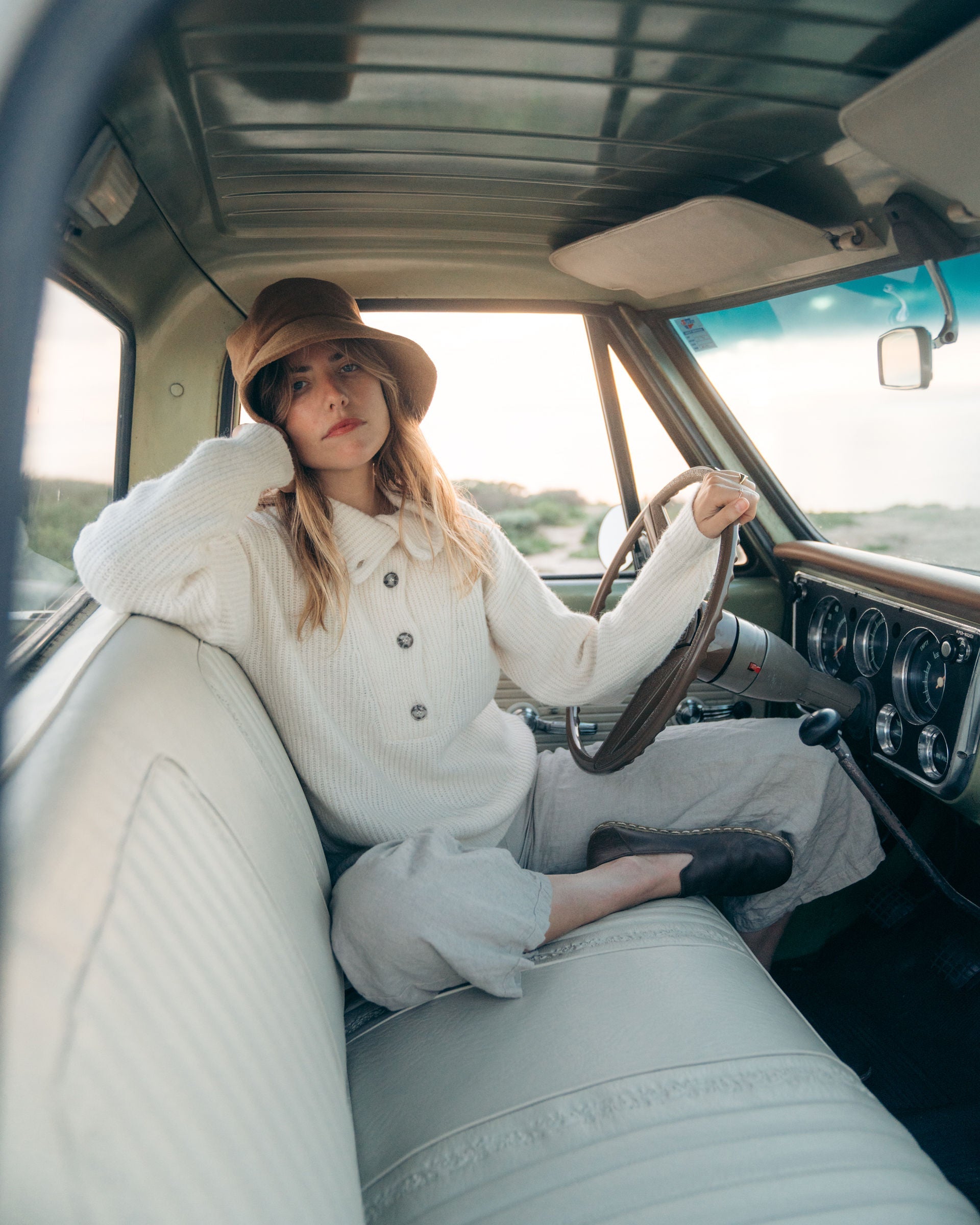 Buy Women's Barefoot Grounding Slip-on Shoes / Coffee by Raum