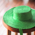 The Loli Jute Hat in Green