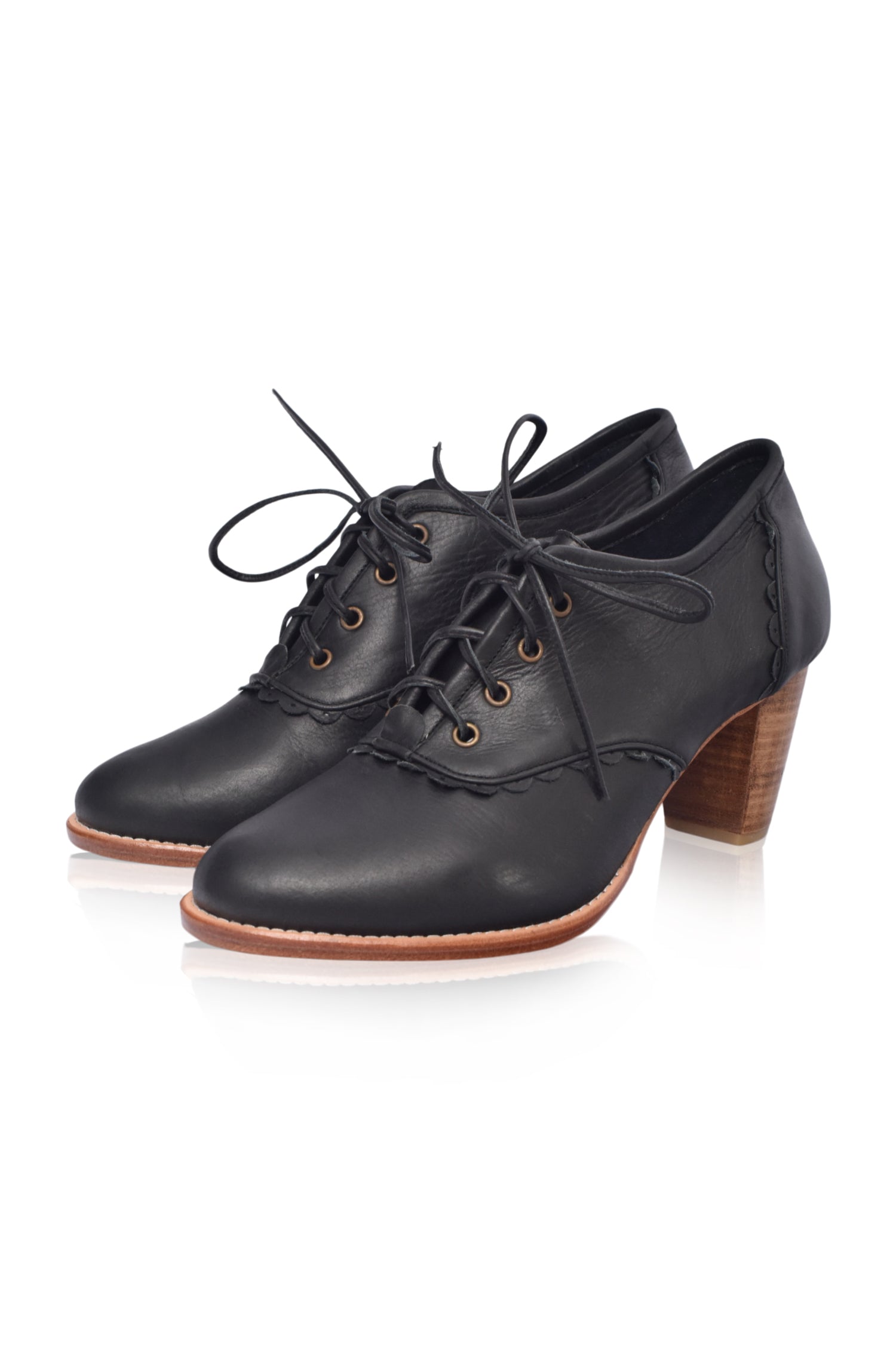 Buy Lace Oxford Heels by Bali ELF