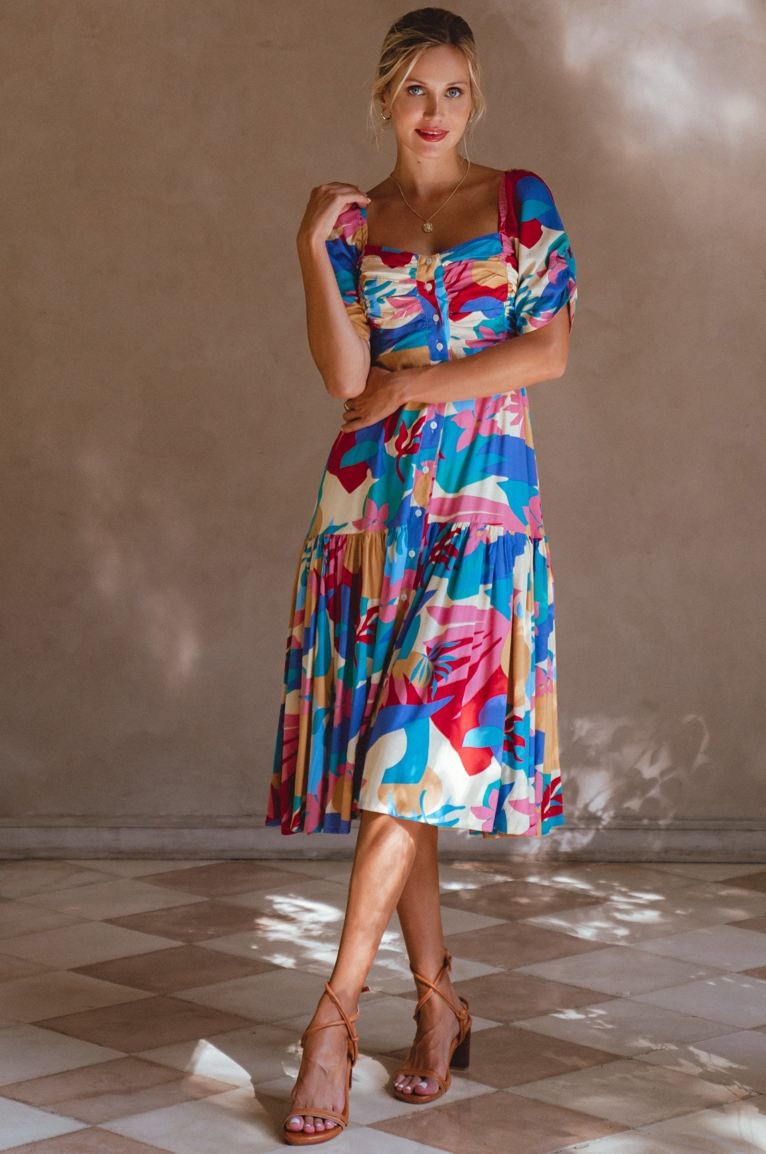 Buy Lilit Midi Dress by Bali ELF