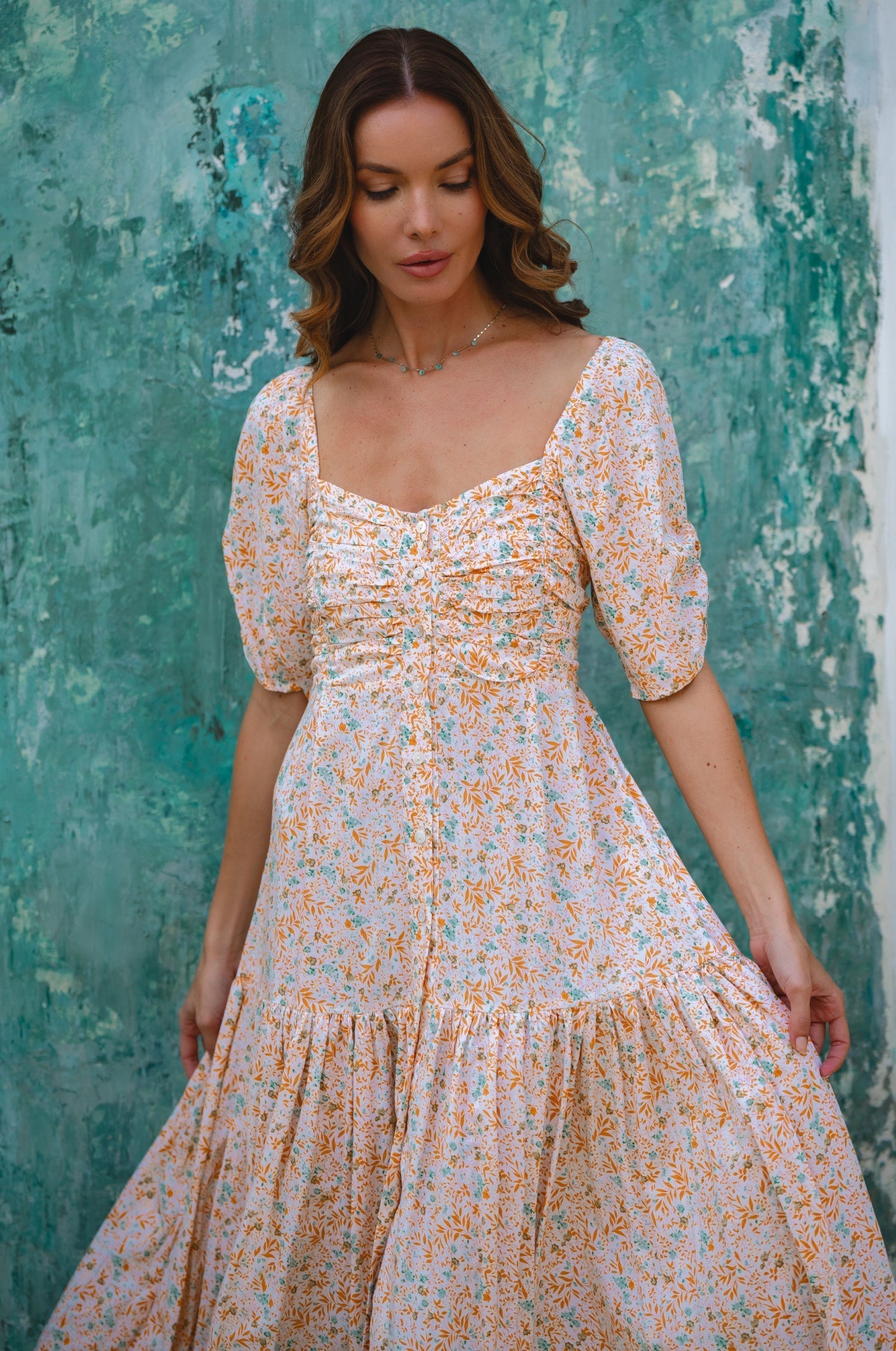 Buy Lilit Midi Dress by Bali ELF