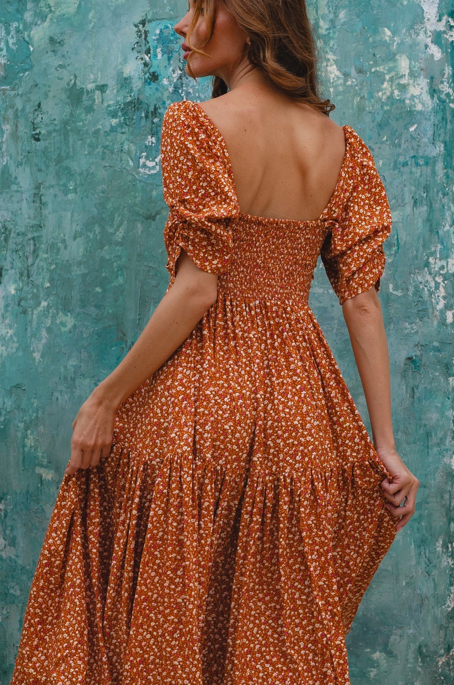 Buy Lilit Midi Dress by Bali ELF