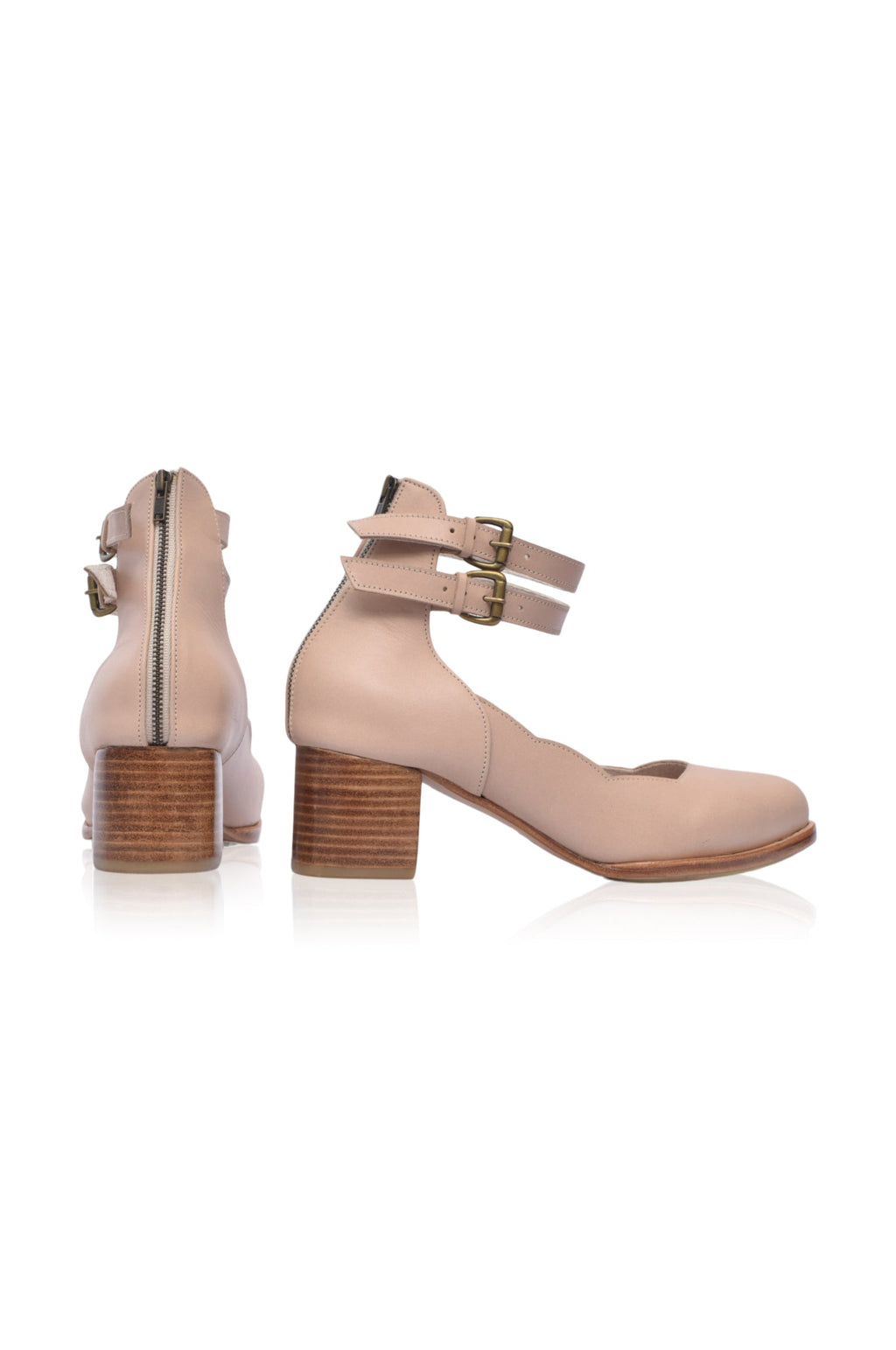 Buy Lily Valley Leather Heels by Bali ELF
