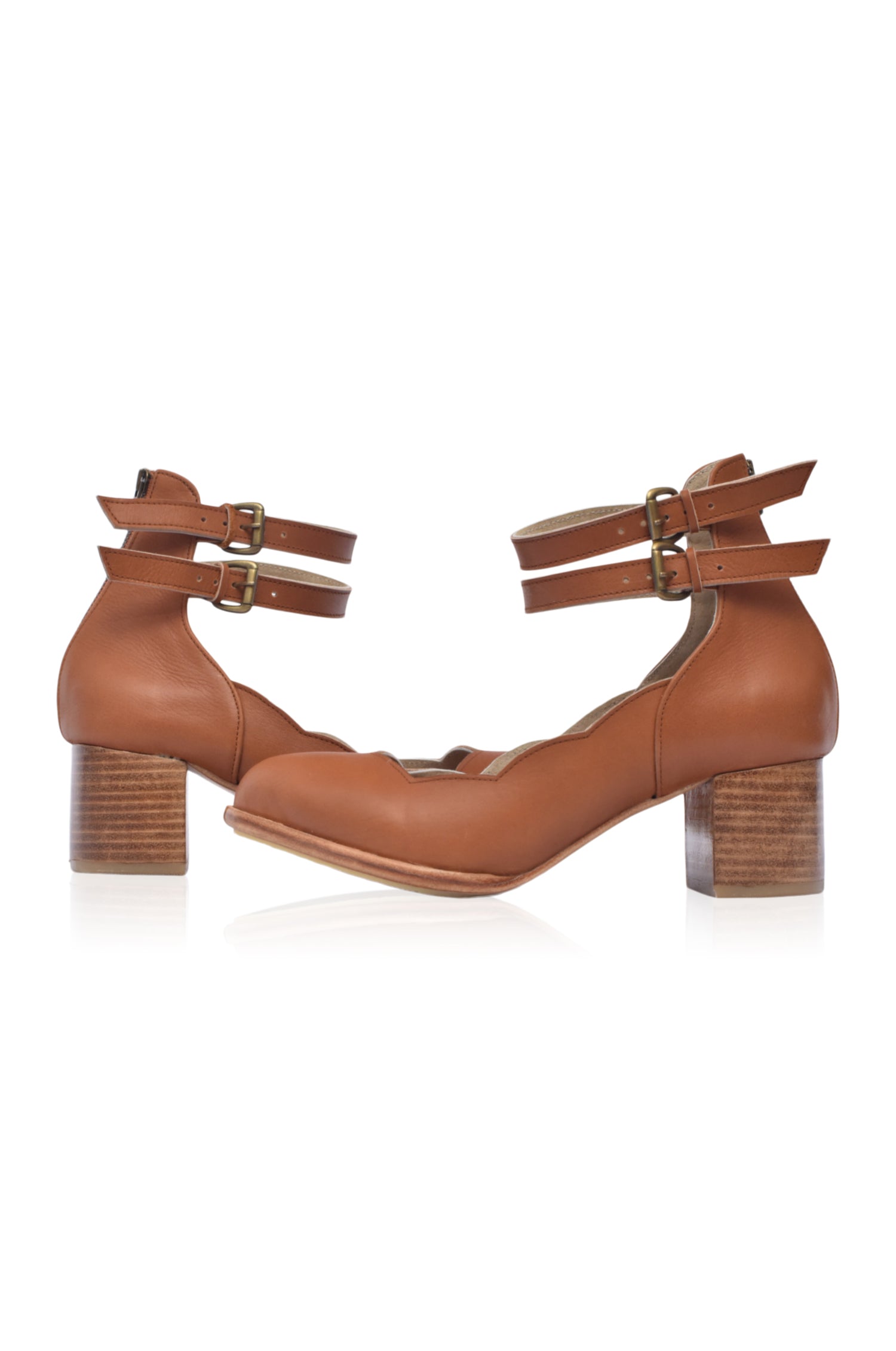 Buy Lily Valley Leather Heels by Bali ELF