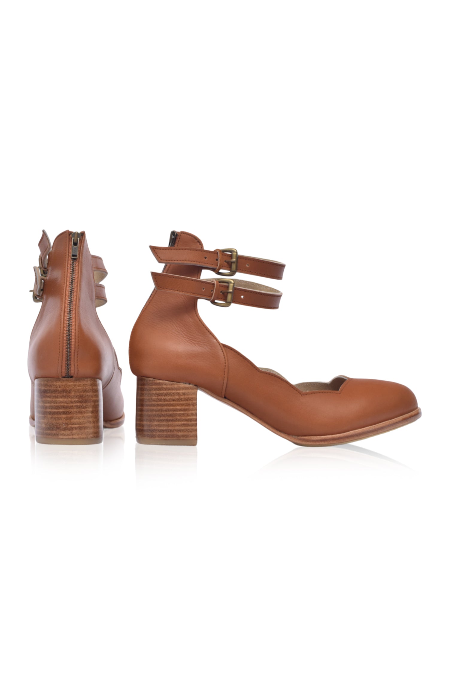Buy Lily Valley Leather Heels by Bali ELF