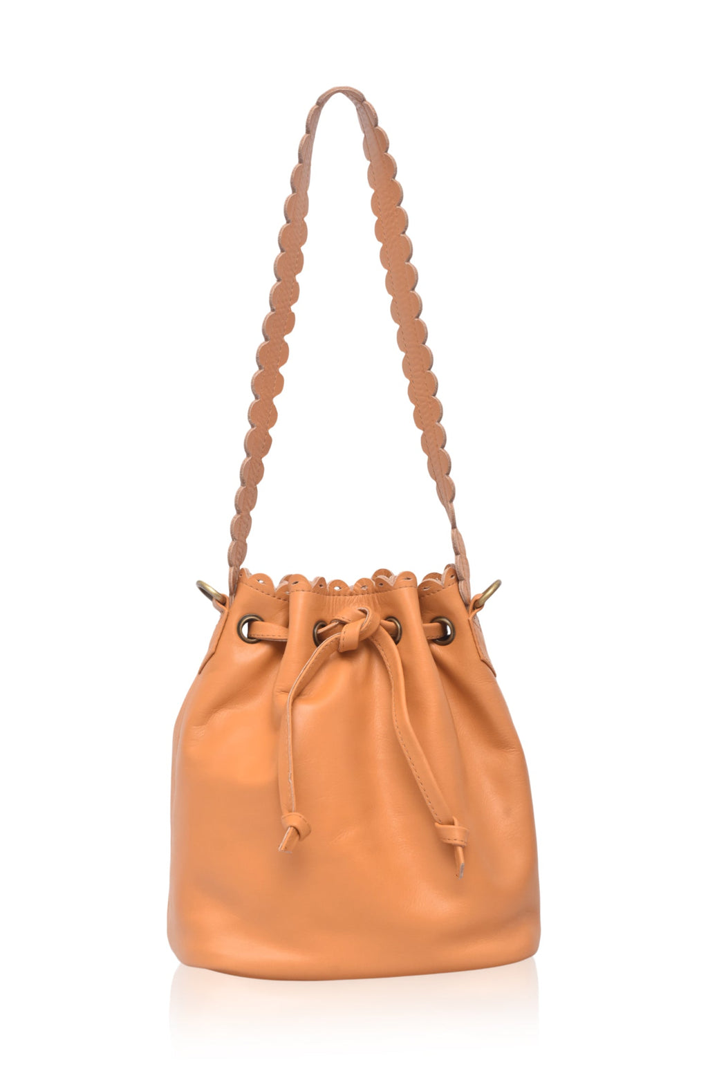 Buy Luisa Scalloped Bucket Bag by Bali ELF