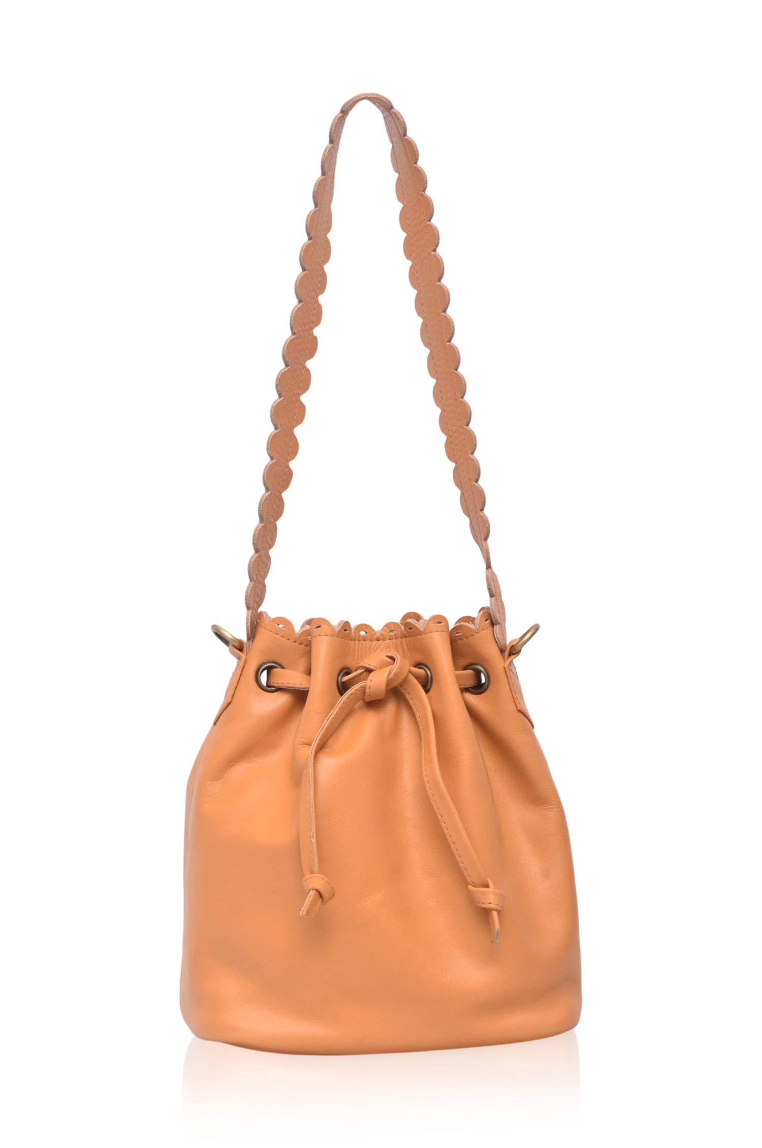 Buy Luisa Scalloped Bucket Bag by Bali ELF