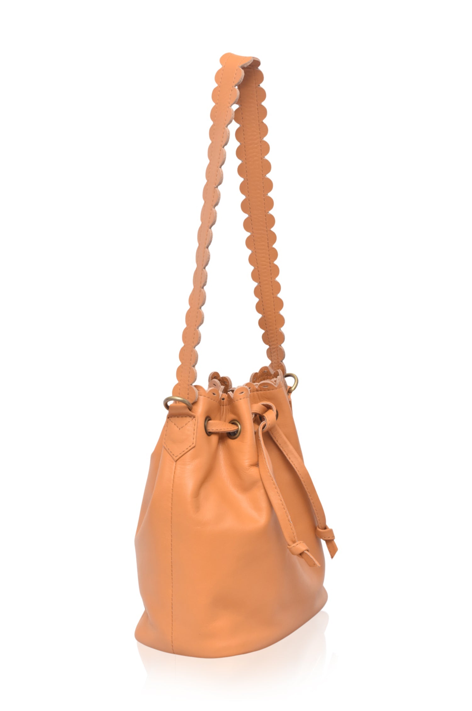Buy Luisa Scalloped Bucket Bag by Bali ELF