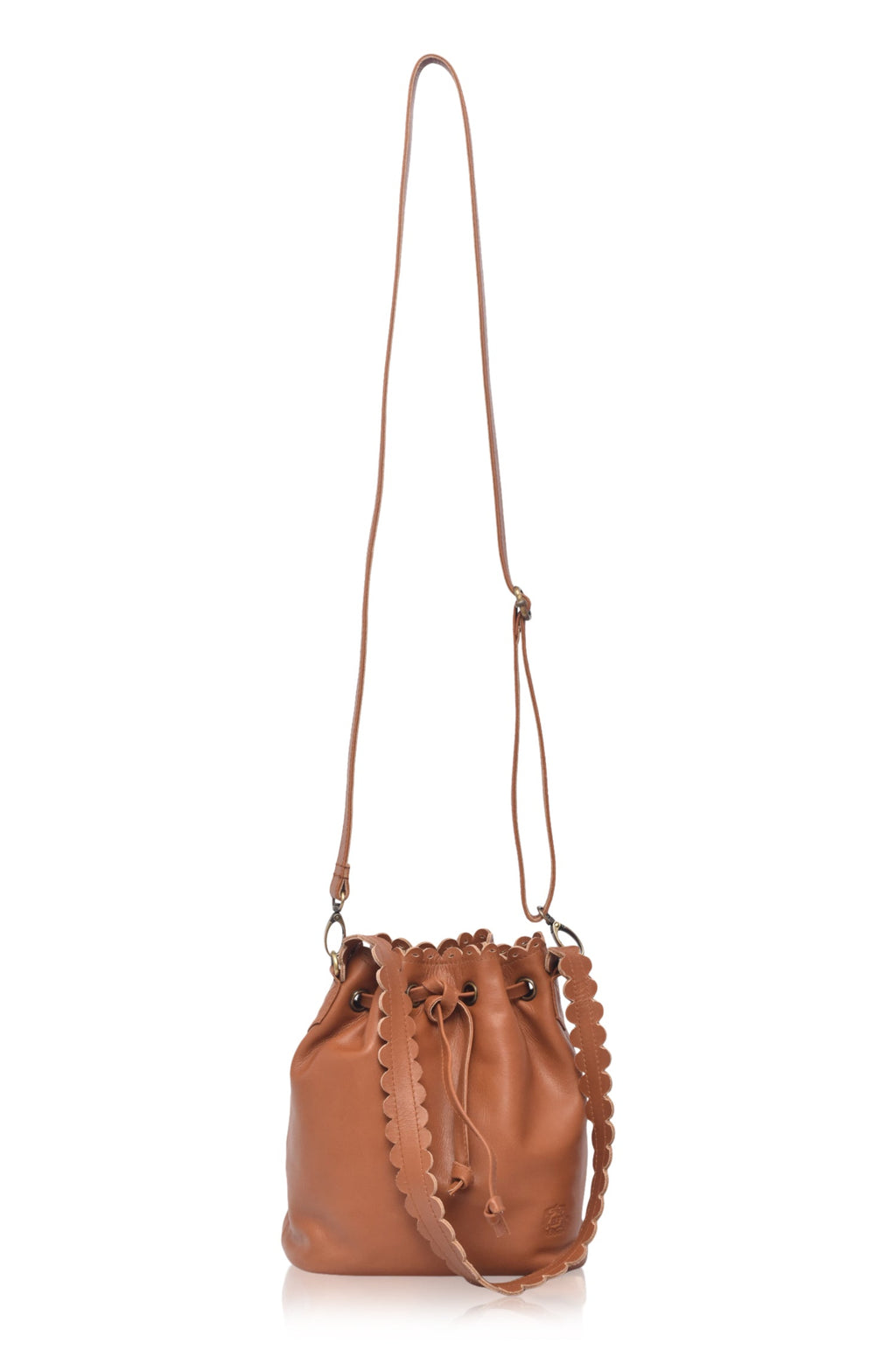 Buy Luisa Scalloped Bucket Bag by Bali ELF