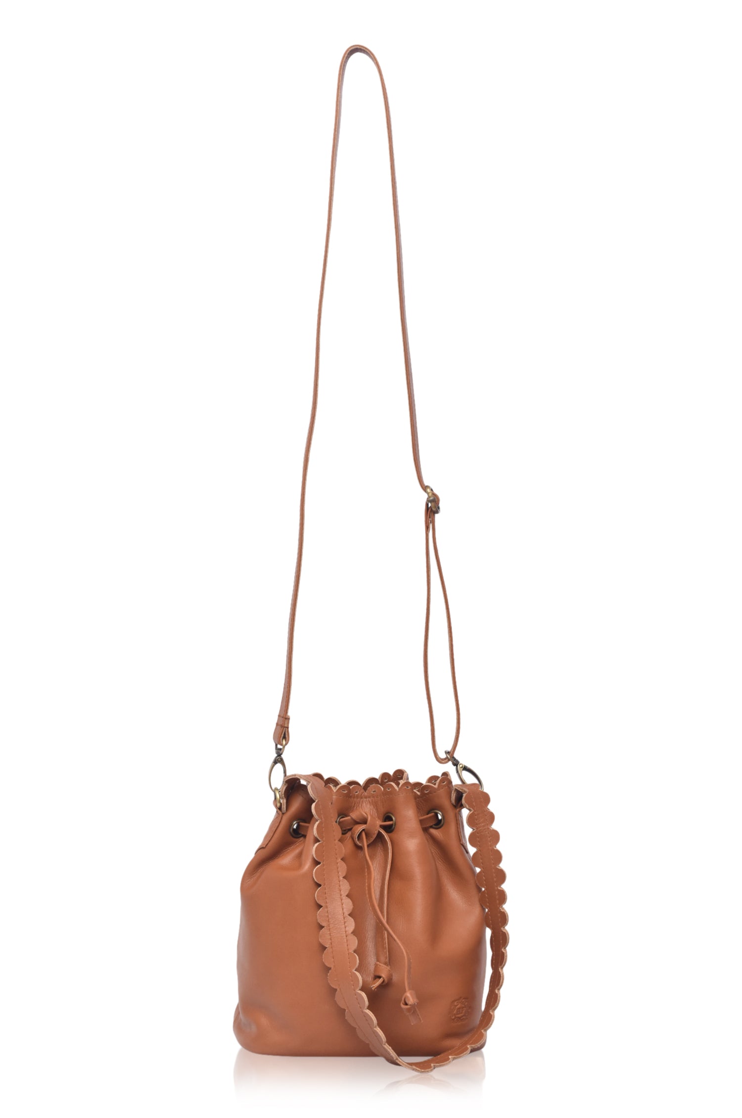 Buy Luisa Scalloped Bucket Bag by Bali ELF