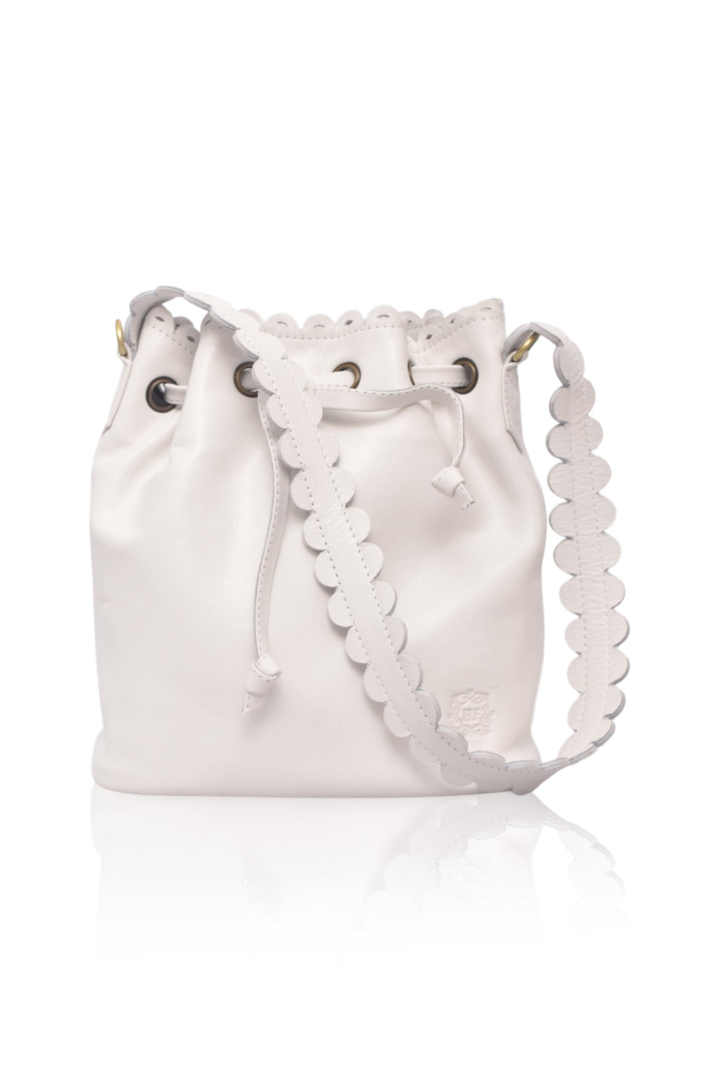 Buy Luisa Scalloped Bucket Bag by Bali ELF