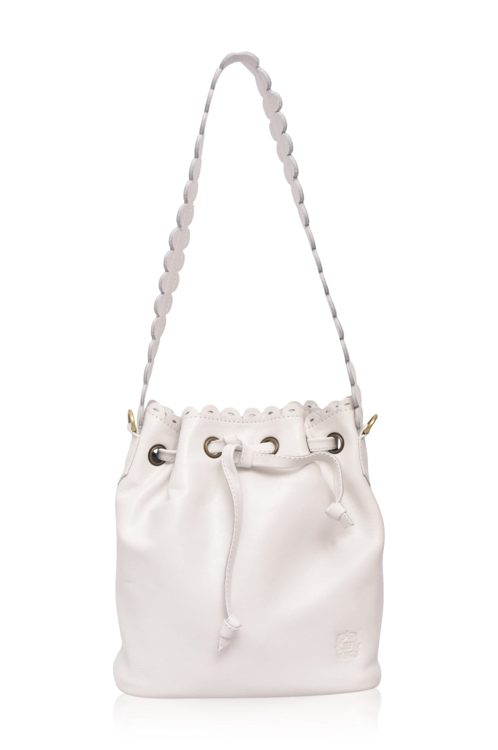 Buy Luisa Scalloped Bucket Bag by Bali ELF