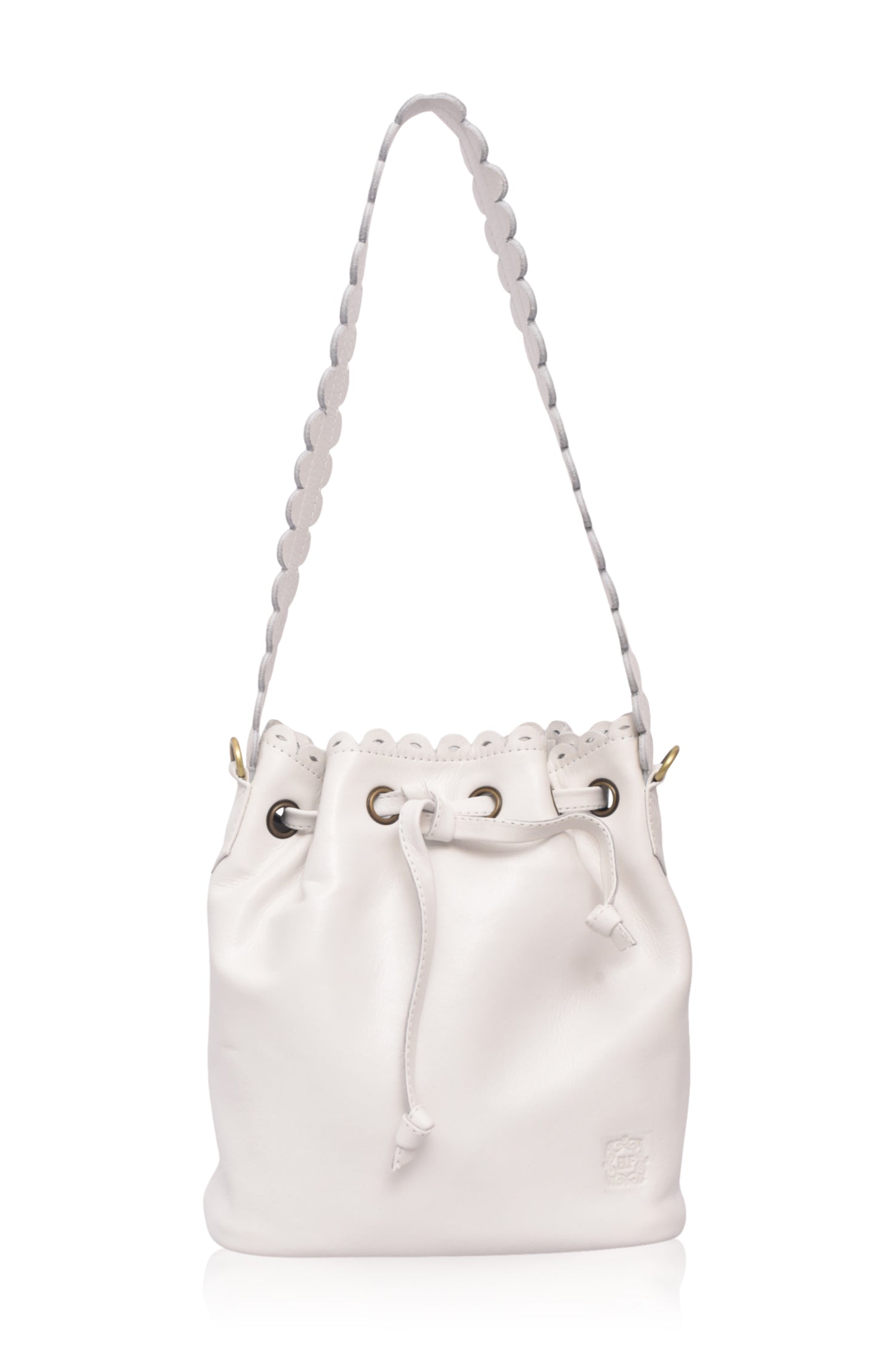 Buy Luisa Scalloped Bucket Bag by Bali ELF