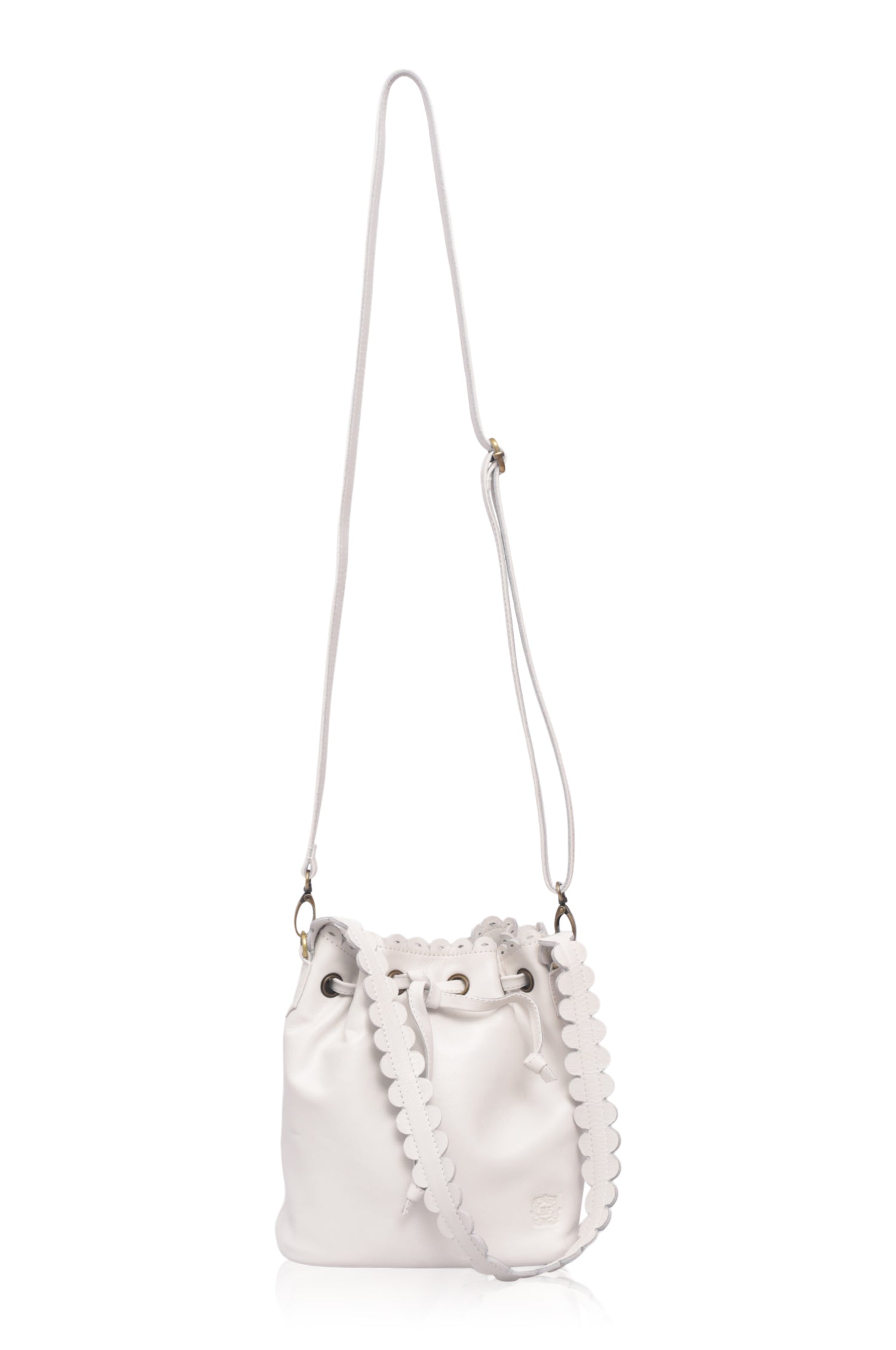 Buy Luisa Scalloped Bucket Bag by Bali ELF