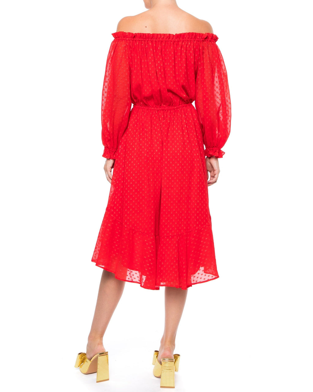 Buy Keiko Midi Dress - Cherry by Meghan Fabulous