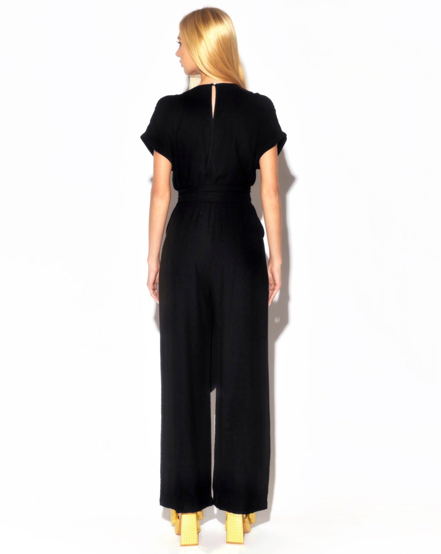 Buy Wonderland Jumpsuit - Black by Meghan Fabulous