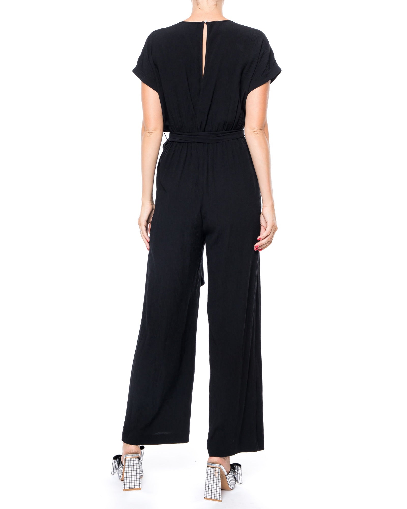 Buy Wonderland Jumpsuit - Black by Meghan Fabulous