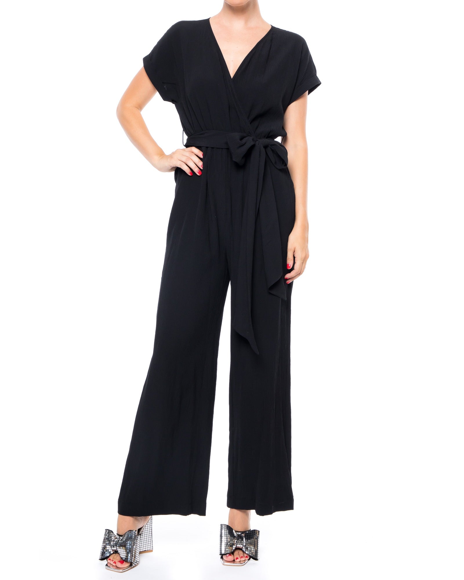 Buy Wonderland Jumpsuit - Black by Meghan Fabulous