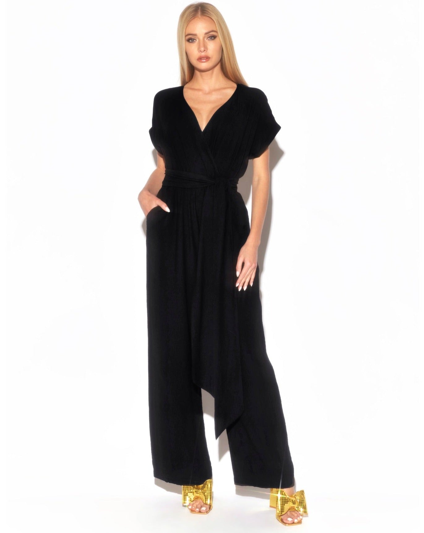 Wonderland Jumpsuit - Black