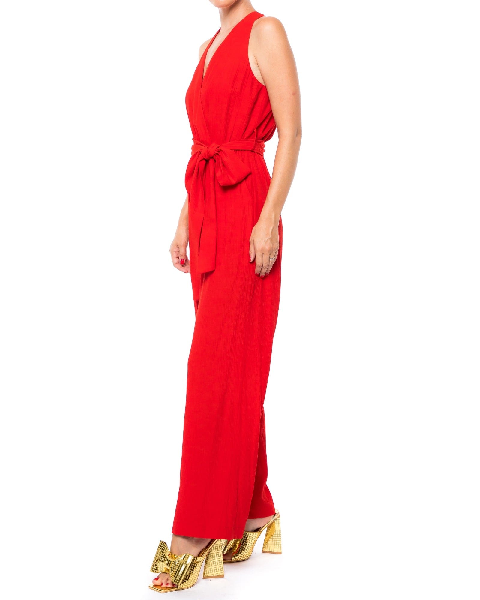 Buy Disco Jumpsuit - Cherry by Meghan Fabulous